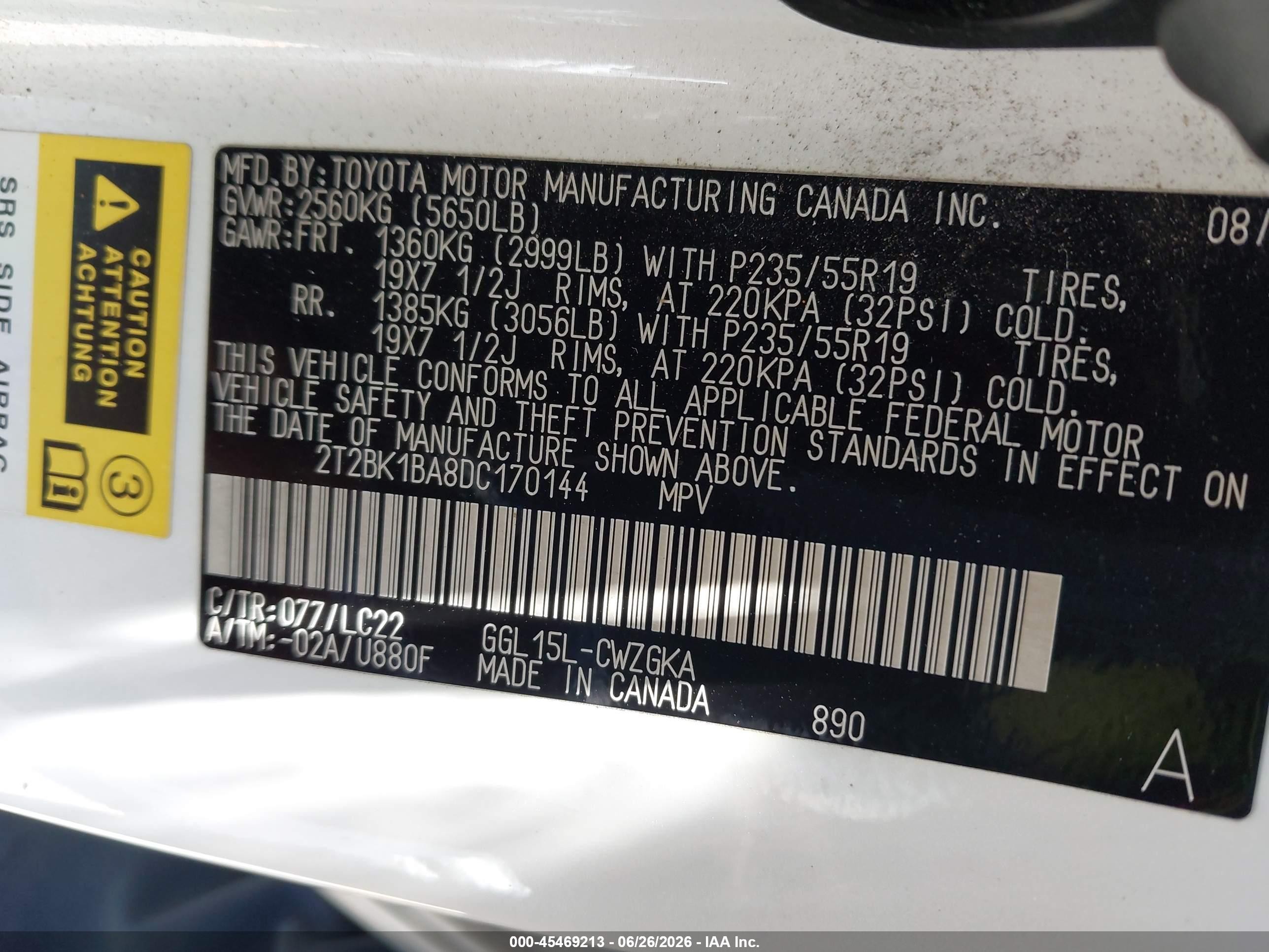 2013 Lexus Rx 350 F Sport White vin: 2T2BK1BA8DC170144