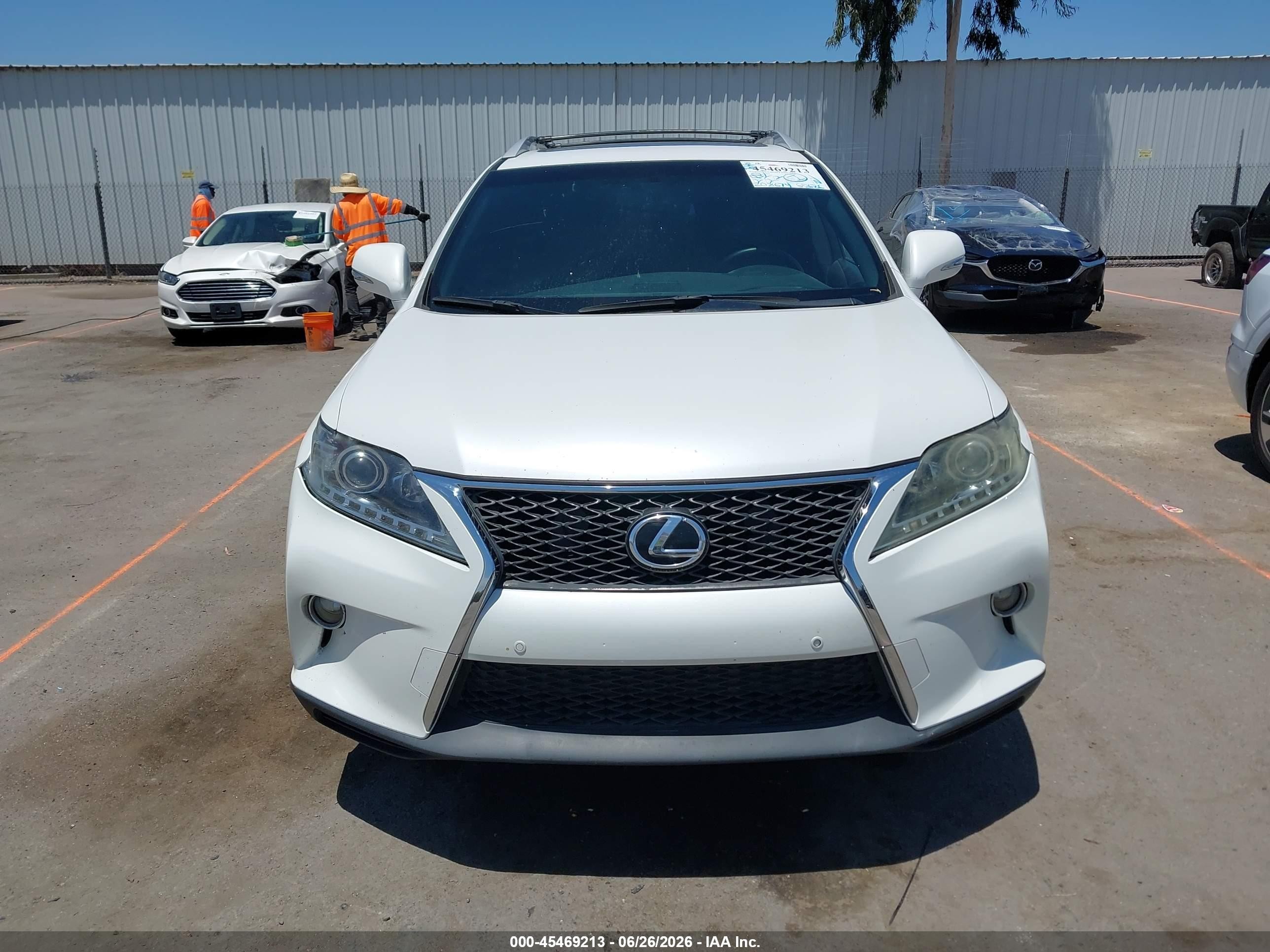 2013 Lexus Rx 350 F Sport White vin: 2T2BK1BA8DC170144