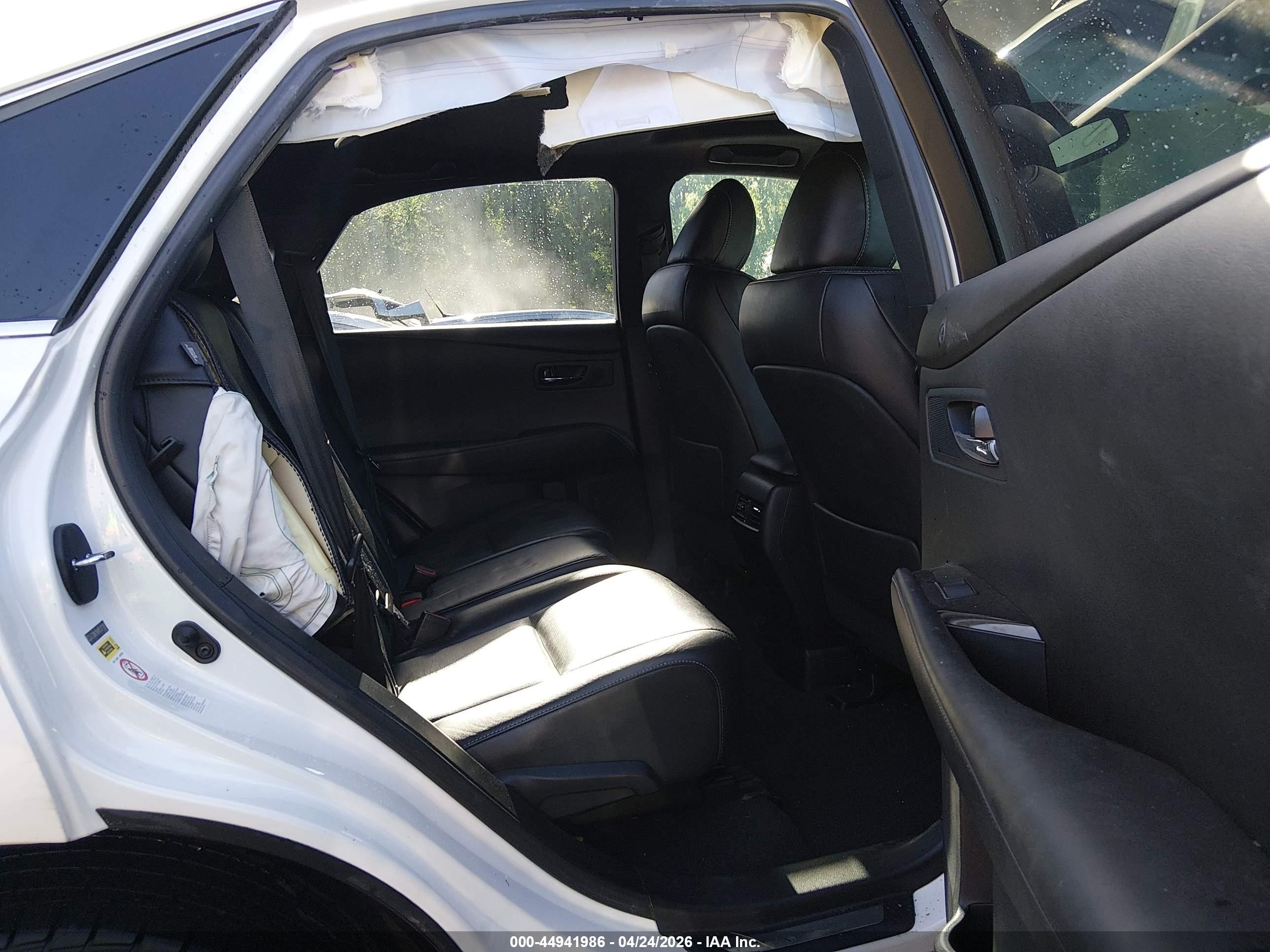 2013 Lexus Rx 350 F Sport White vin: 2T2BK1BA8DC171262