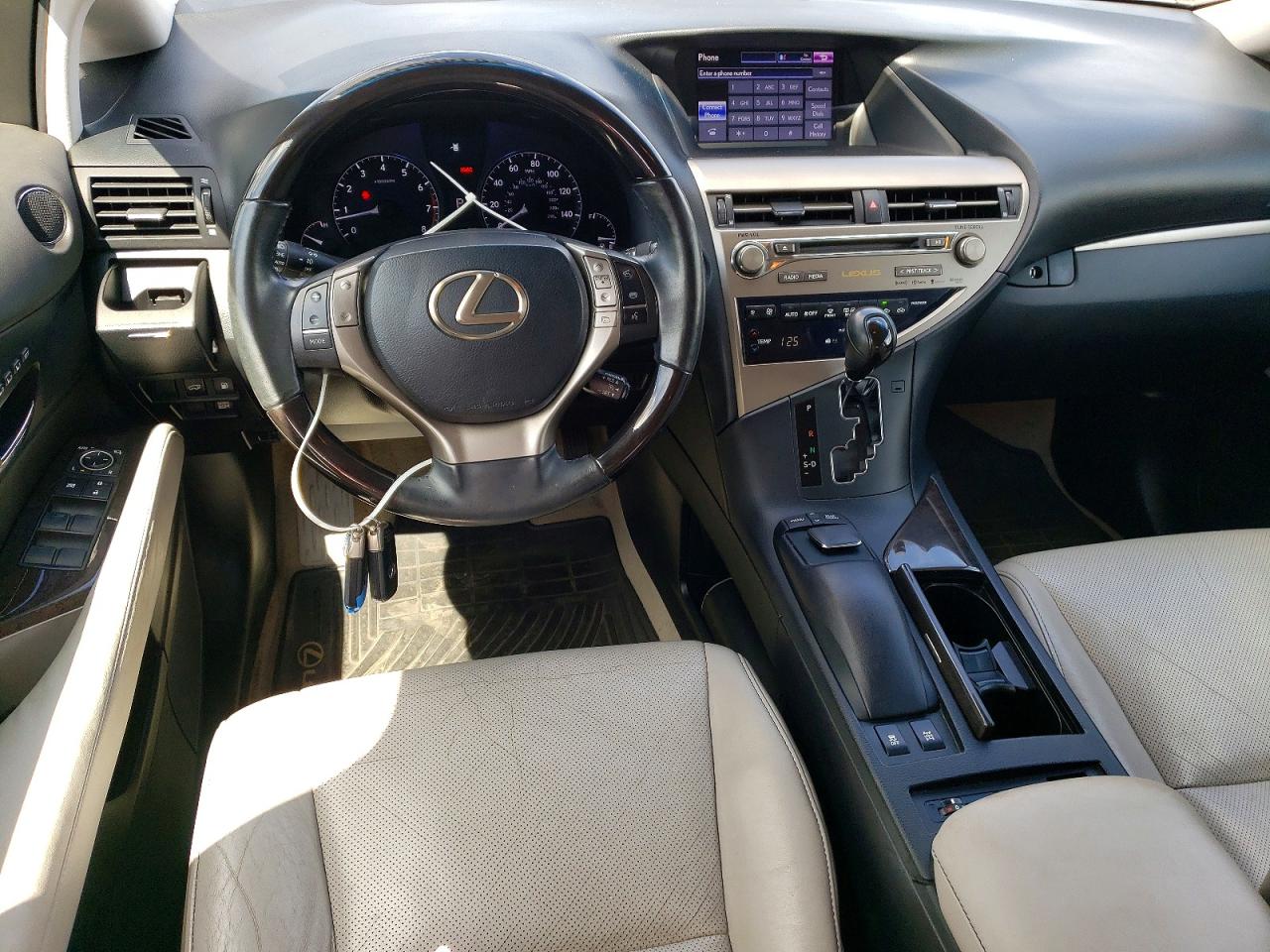 2013 Lexus Rx 350 Base Серый vin: 2T2BK1BA8DC171441