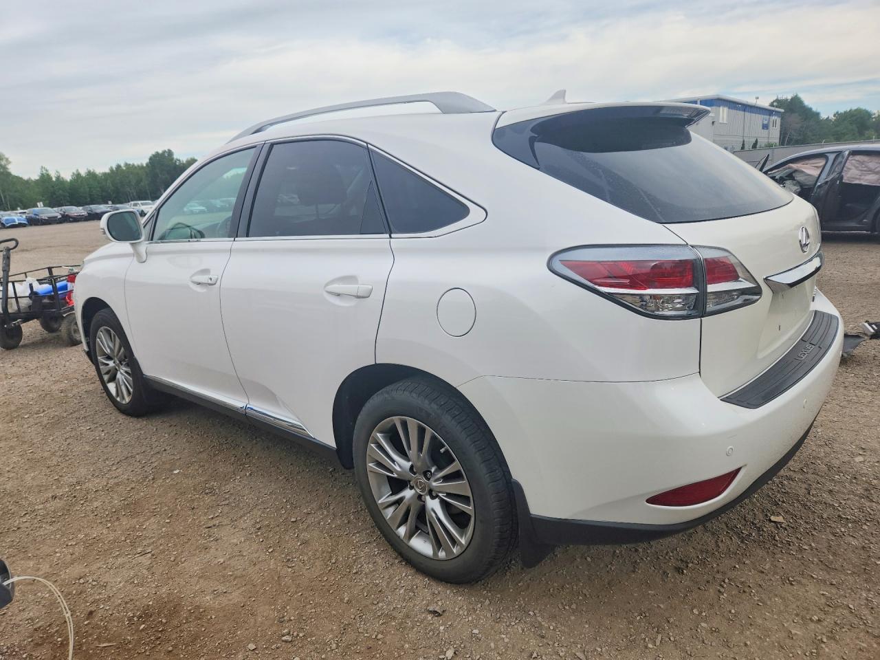 2013 Lexus Rx 350 Base White vin: 2T2BK1BA8DC176378