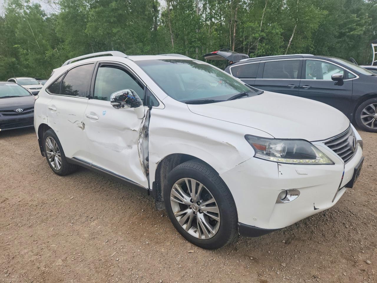2013 Lexus Rx 350 Base White vin: 2T2BK1BA8DC176378