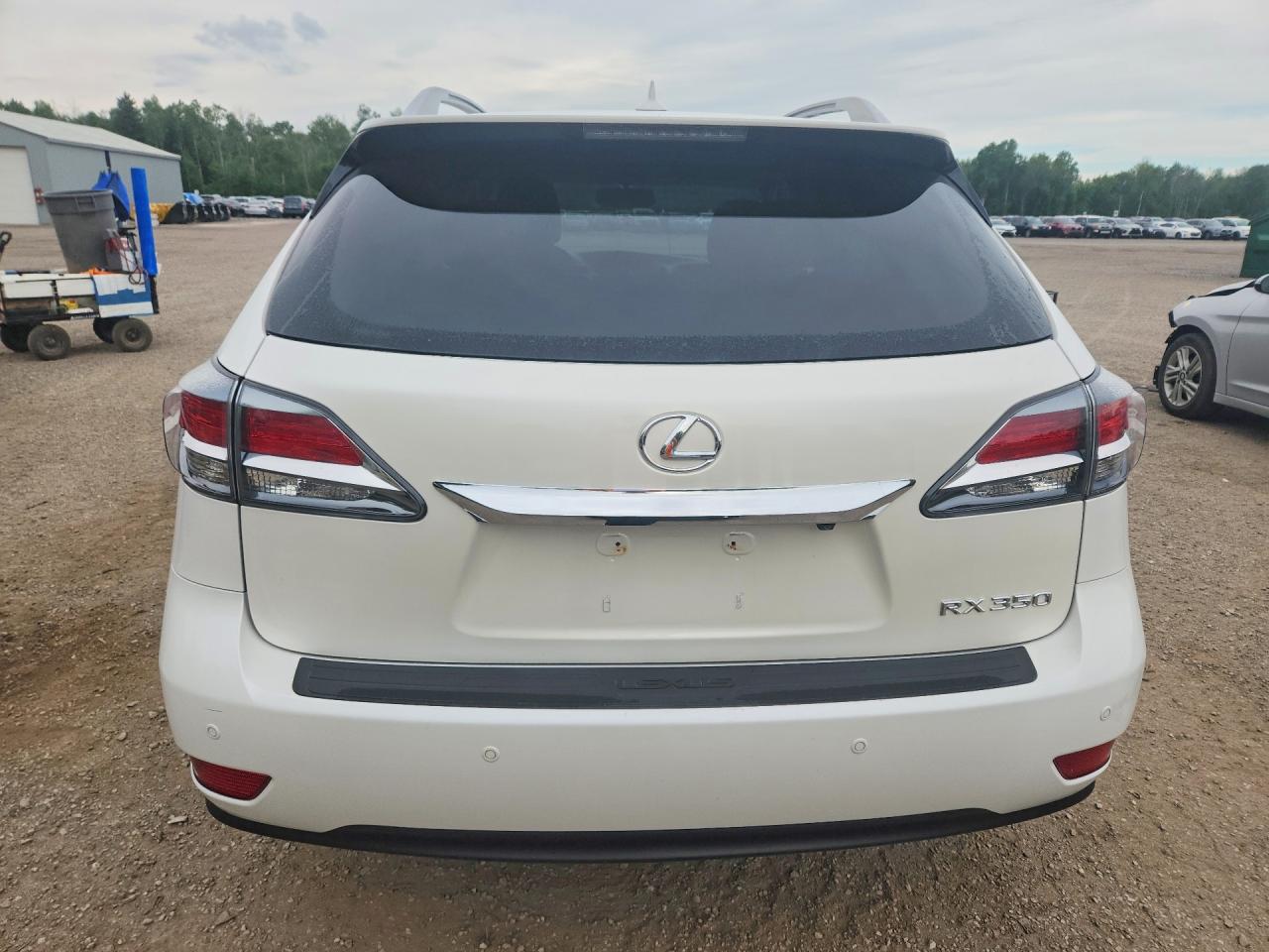 2013 Lexus Rx 350 Base White vin: 2T2BK1BA8DC176378