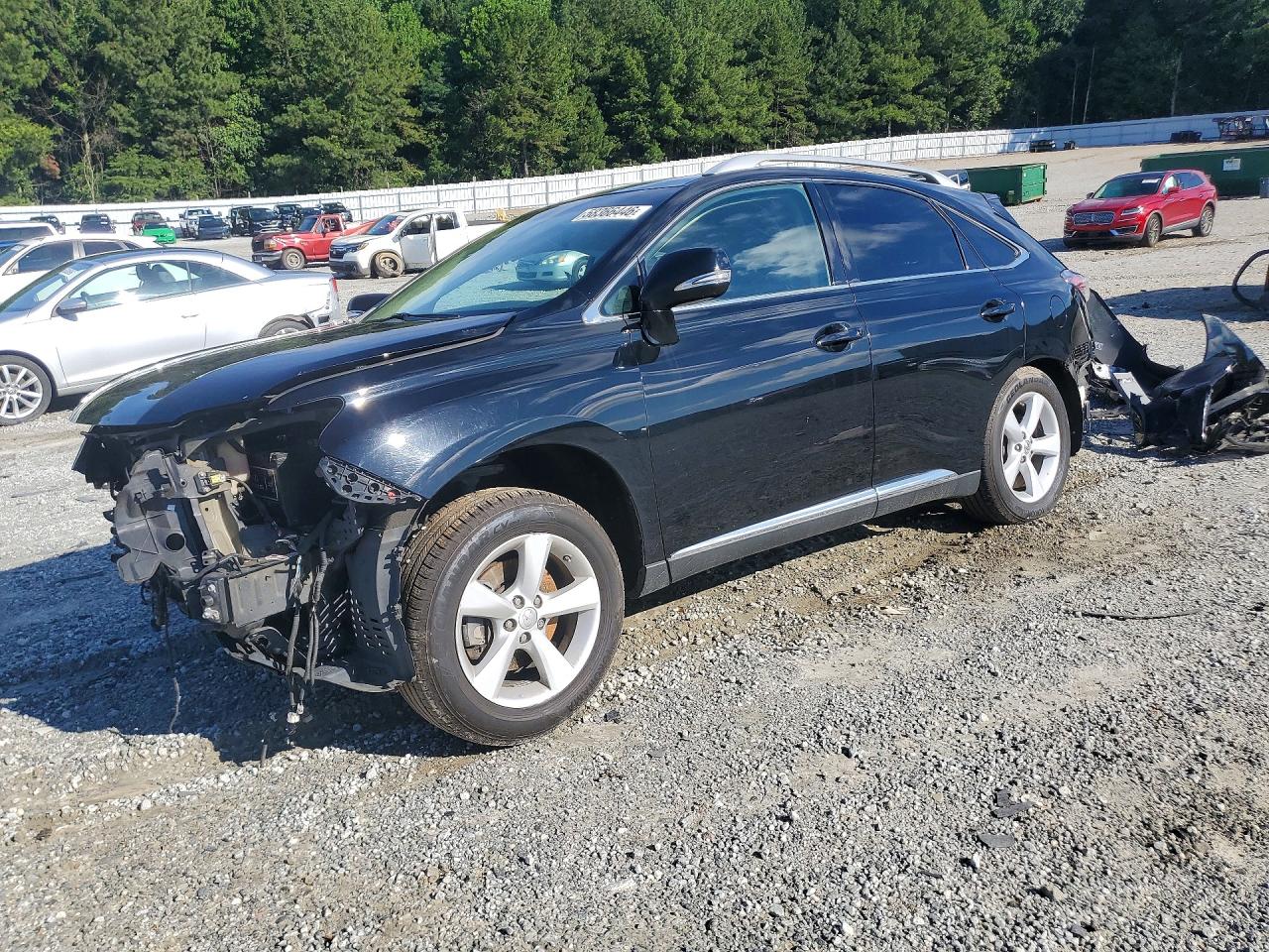 2013 Lexus Rx 350 Base Черный vin: 2T2BK1BA8DC181130