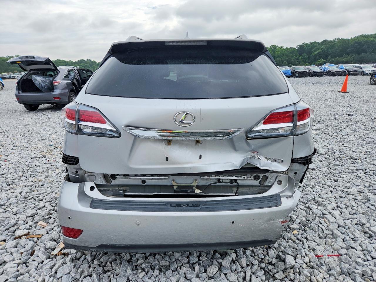 2013 Lexus Rx 350 Base Серебряный vin: 2T2BK1BA8DC182133