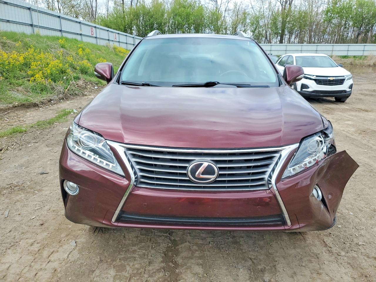 2013 Lexus Rx 350 Base Red vin: 2T2BK1BA8DC189941