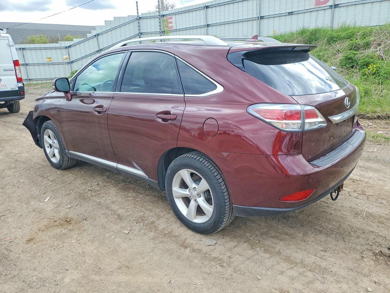 2013 Lexus Rx 350 Base Red vin: 2T2BK1BA8DC189941
