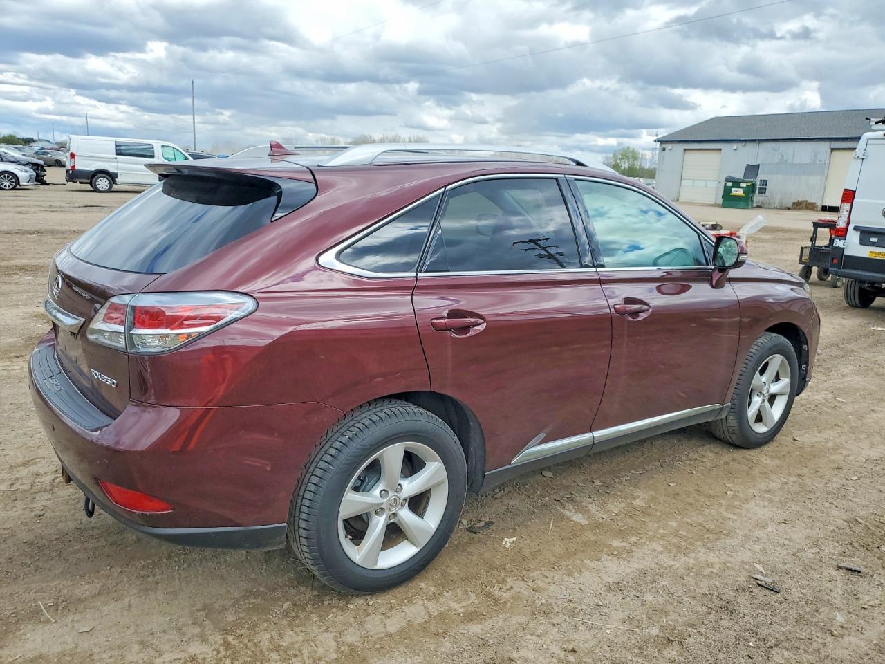 2013 Lexus Rx 350 Base Red vin: 2T2BK1BA8DC189941
