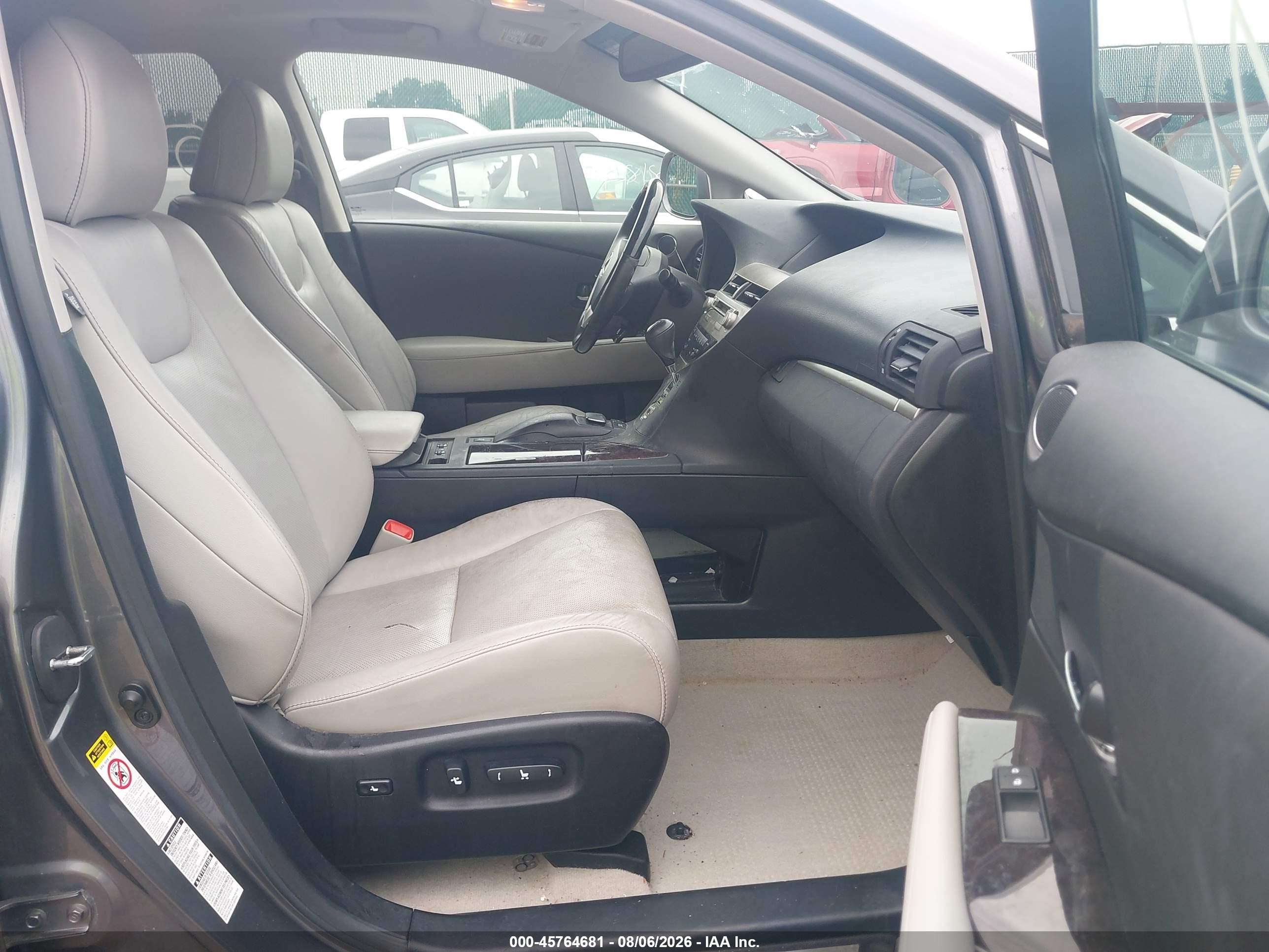 2013 Lexus Rx 350   Gray vin: 2T2BK1BA8DC192905