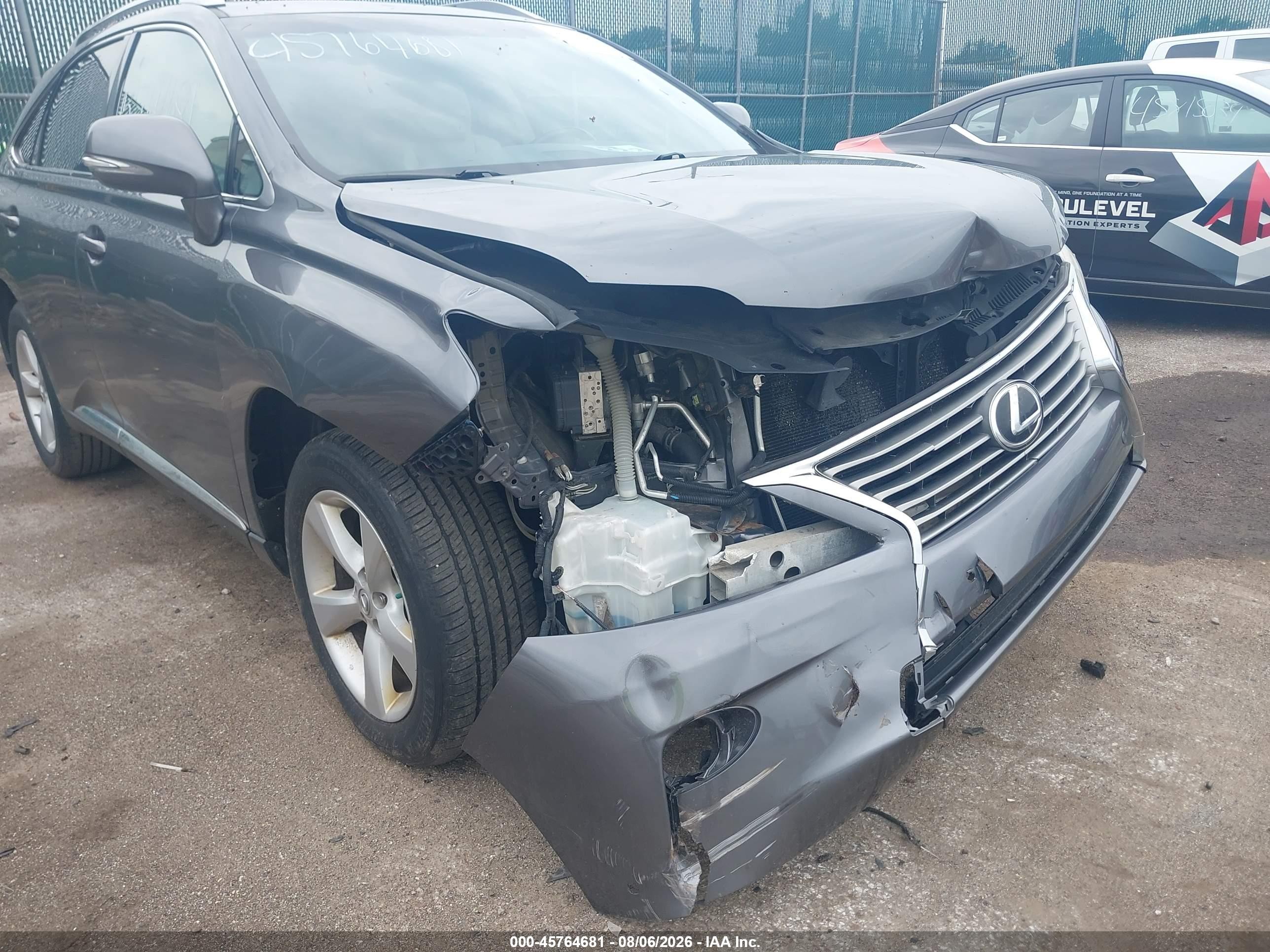 2013 Lexus Rx 350   Gray vin: 2T2BK1BA8DC192905