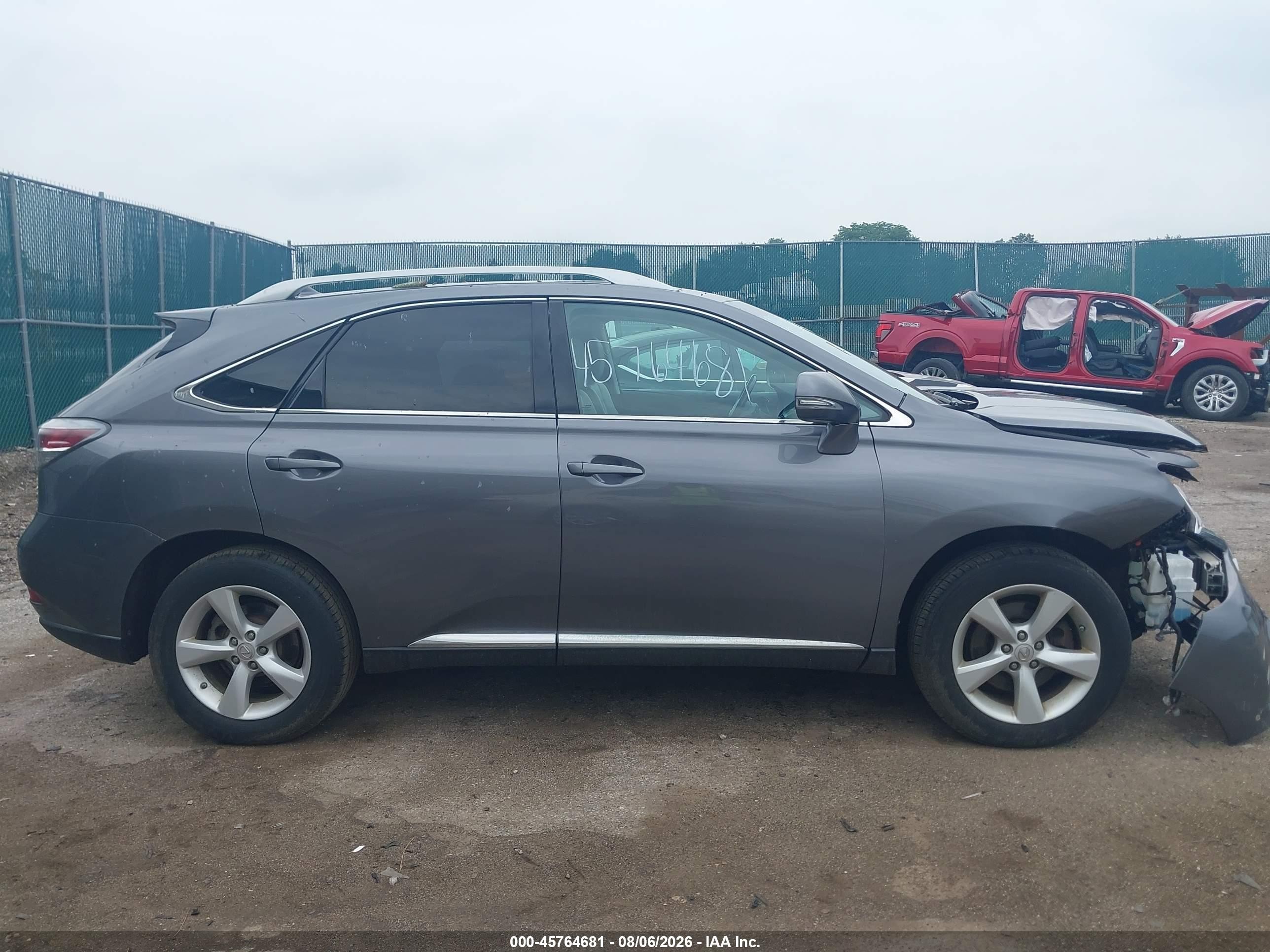 2013 Lexus Rx 350   Gray vin: 2T2BK1BA8DC192905