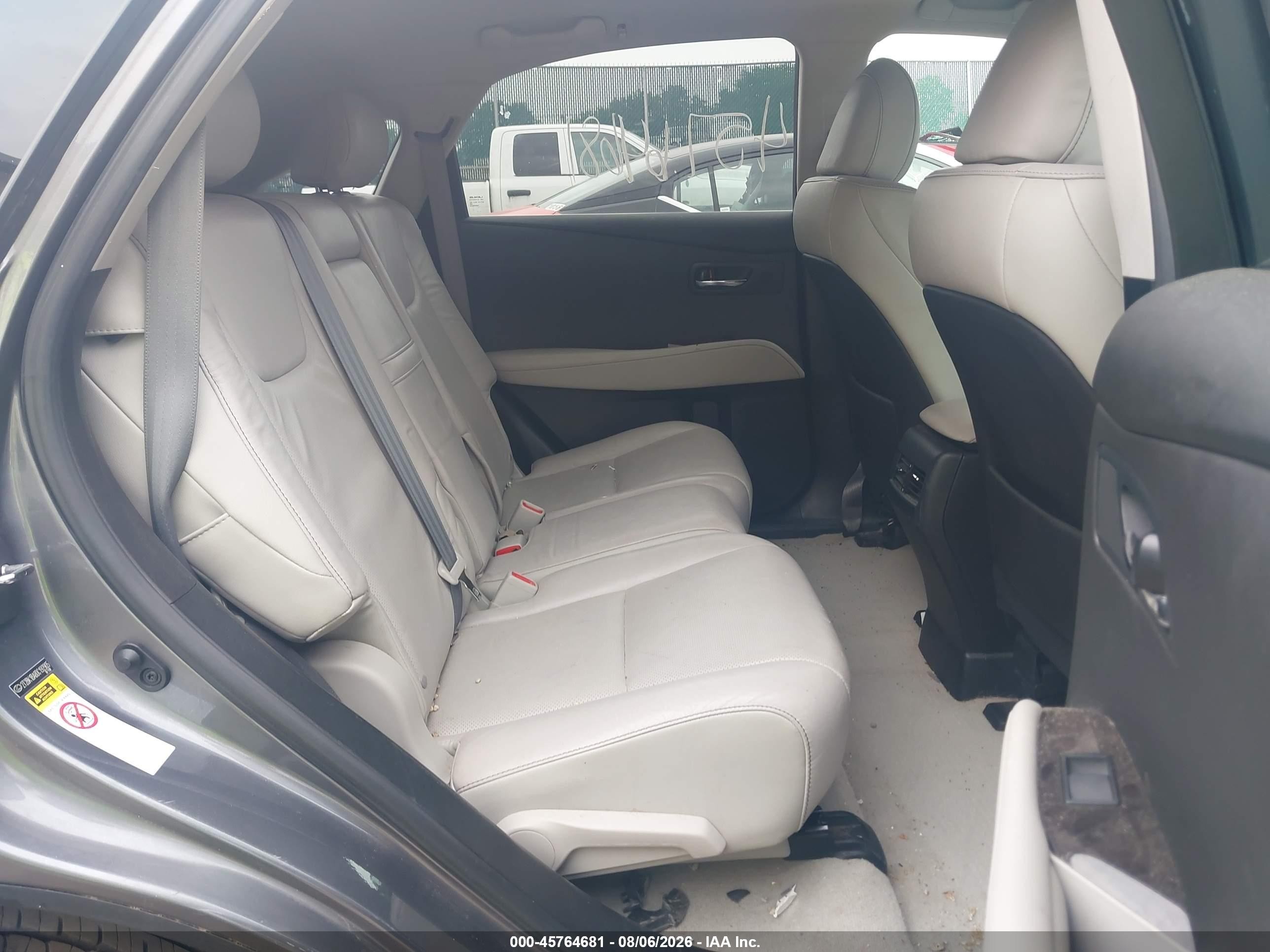 2013 Lexus Rx 350   Gray vin: 2T2BK1BA8DC192905