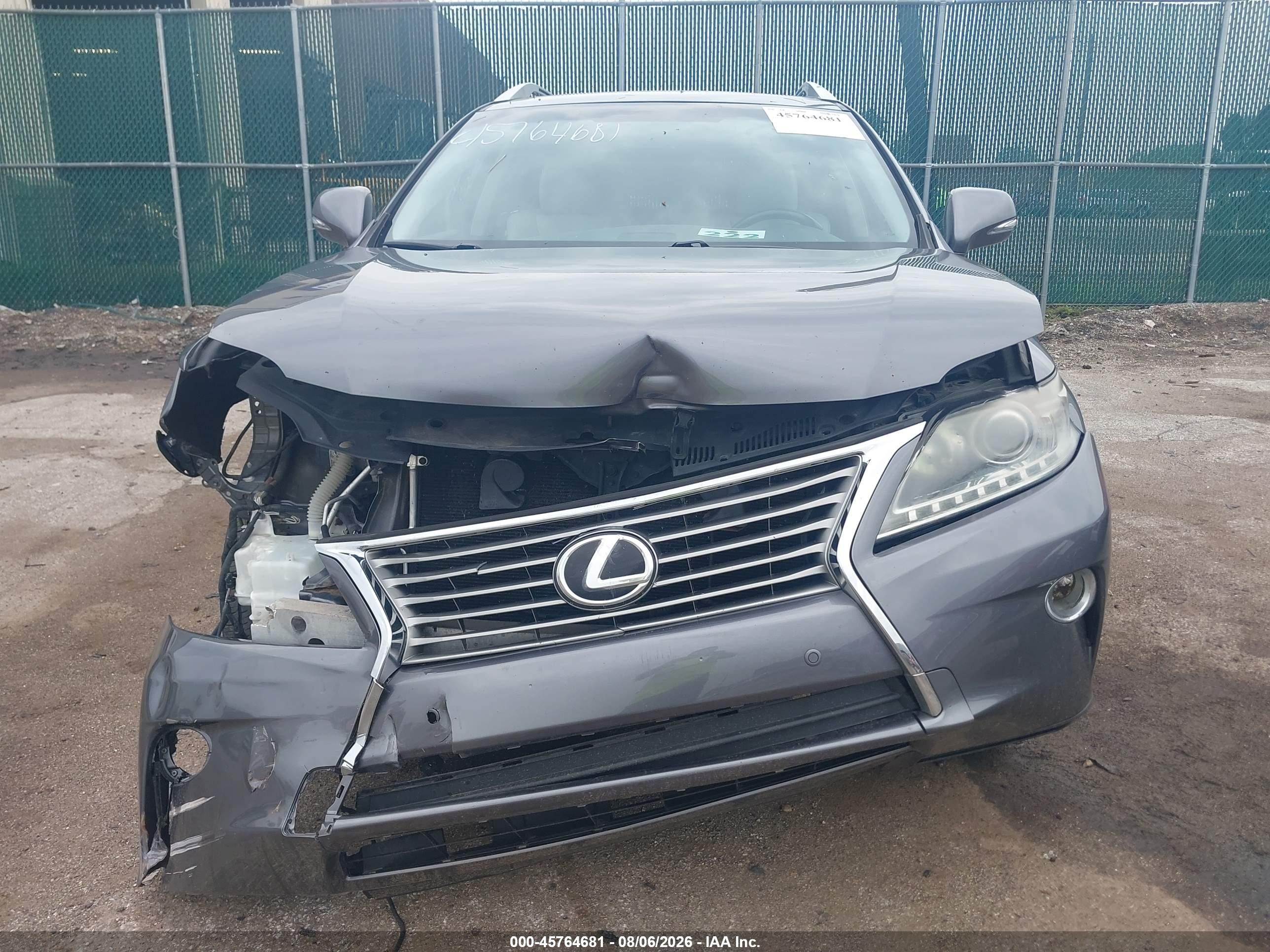 2013 Lexus Rx 350   Gray vin: 2T2BK1BA8DC192905