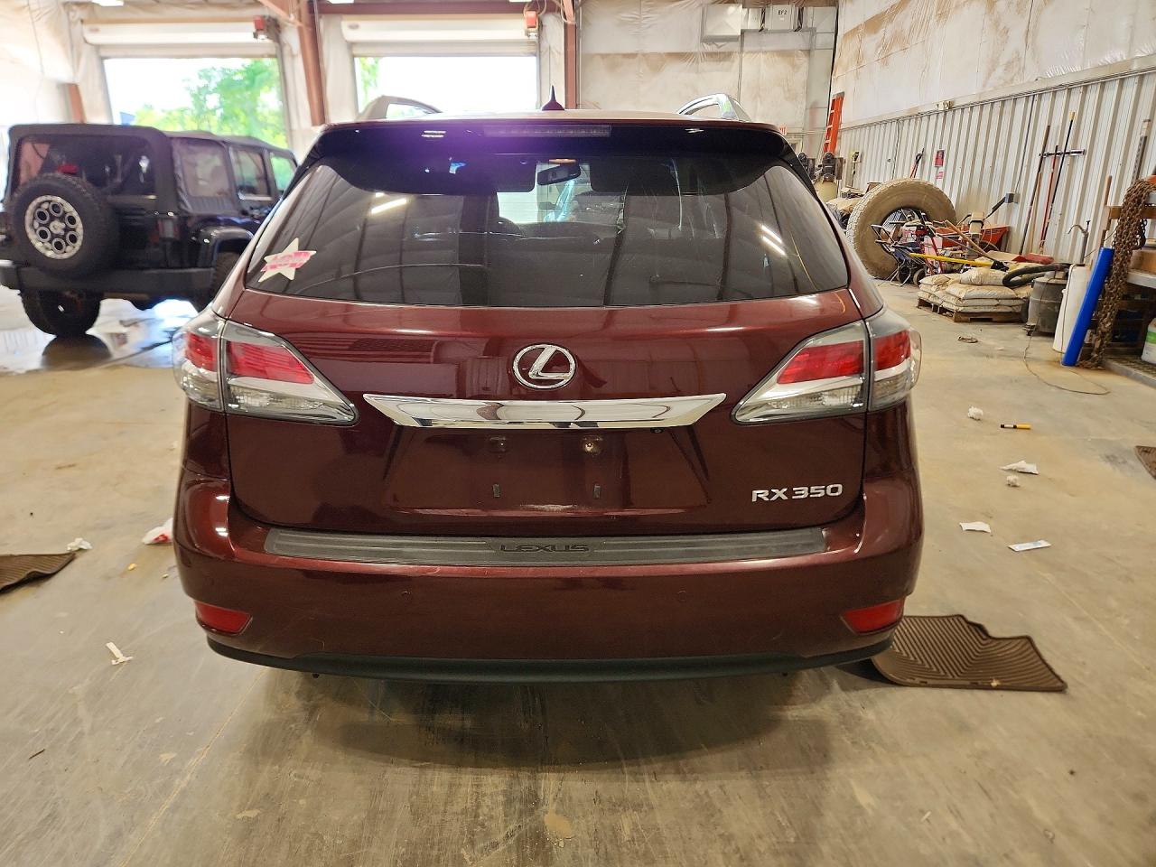 2013 Lexus Rx 350 Base Красный vin: 2T2BK1BA8DC200498