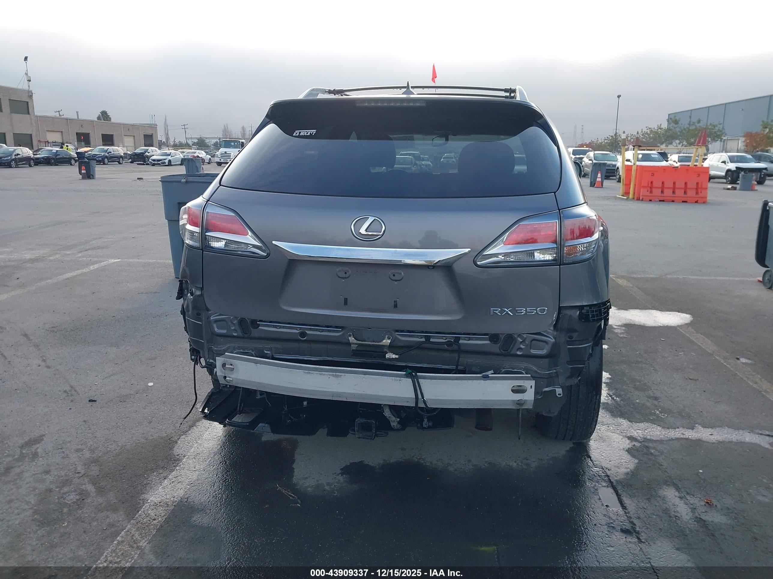 2013 Lexus Rx 350   Серый vin: 2T2BK1BA8DC203546
