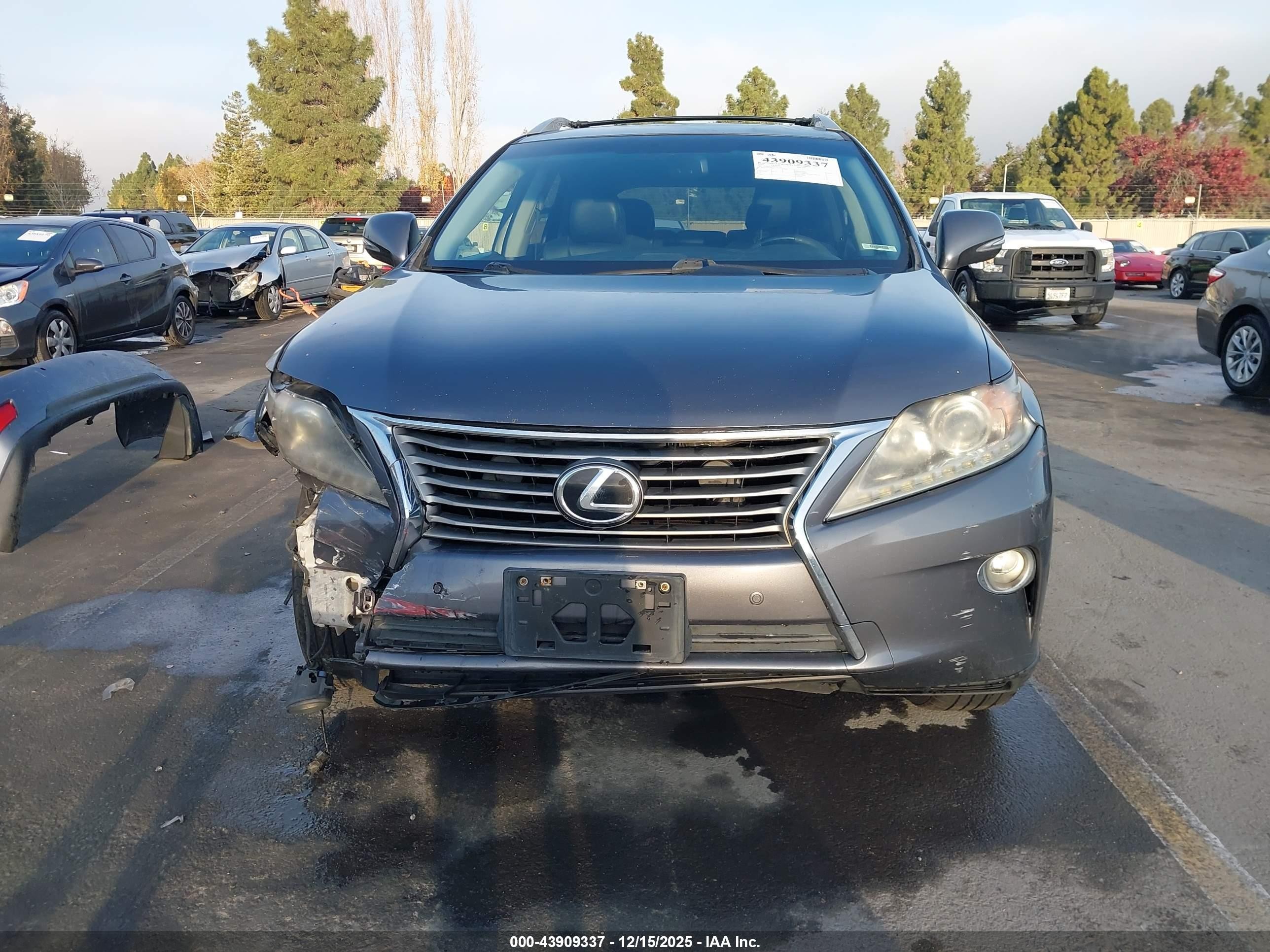 2013 Lexus Rx 350   Серый vin: 2T2BK1BA8DC203546