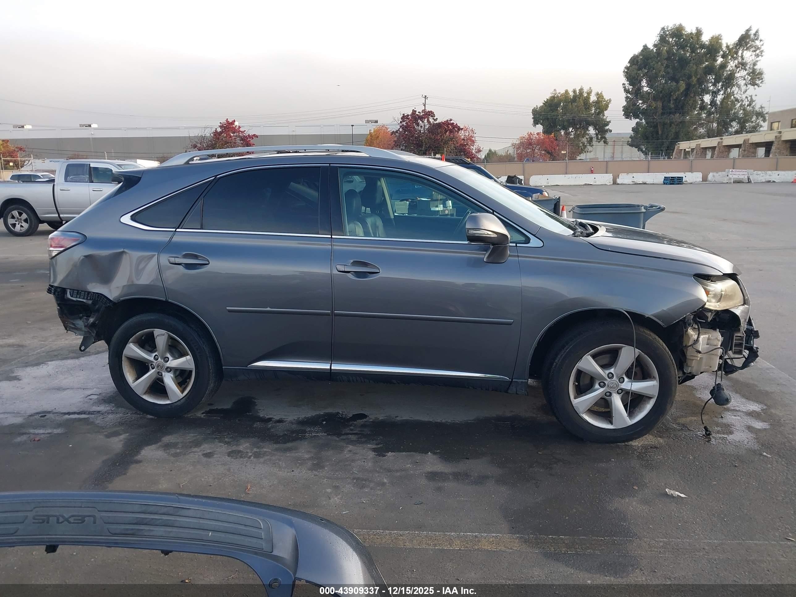 2013 Lexus Rx 350   Серый vin: 2T2BK1BA8DC203546