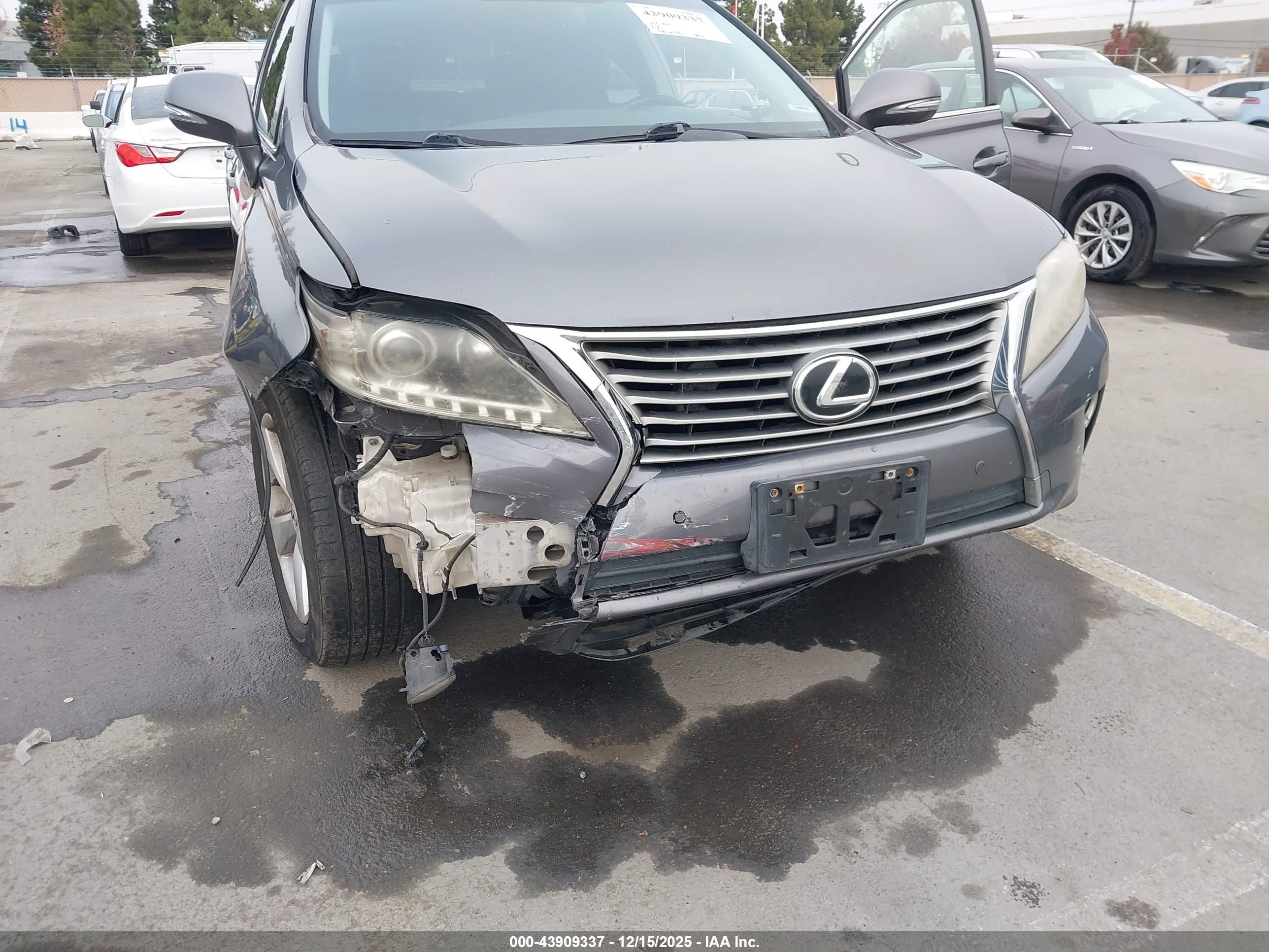 2013 Lexus Rx 350   Серый vin: 2T2BK1BA8DC203546