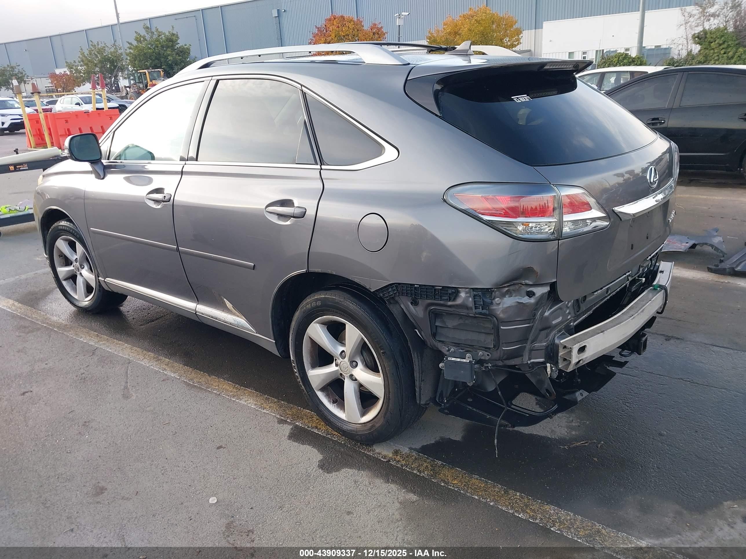 2013 Lexus Rx 350   Серый vin: 2T2BK1BA8DC203546