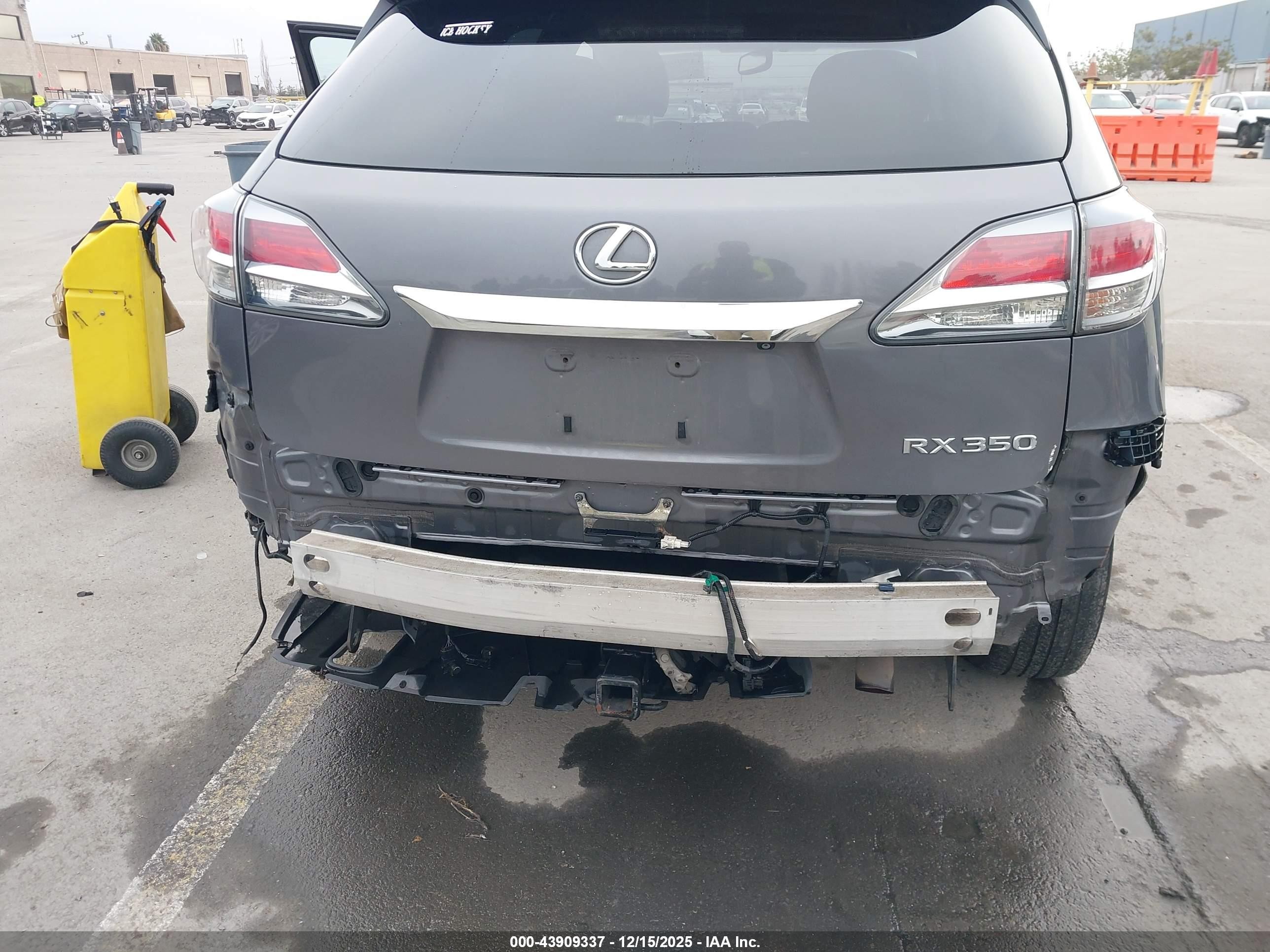 2013 Lexus Rx 350   Серый vin: 2T2BK1BA8DC203546
