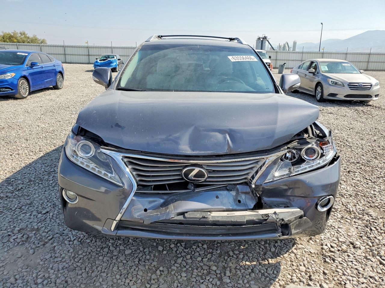2013 Lexus Rx 350 Base Charcoal vin: 2T2BK1BA8DC207175