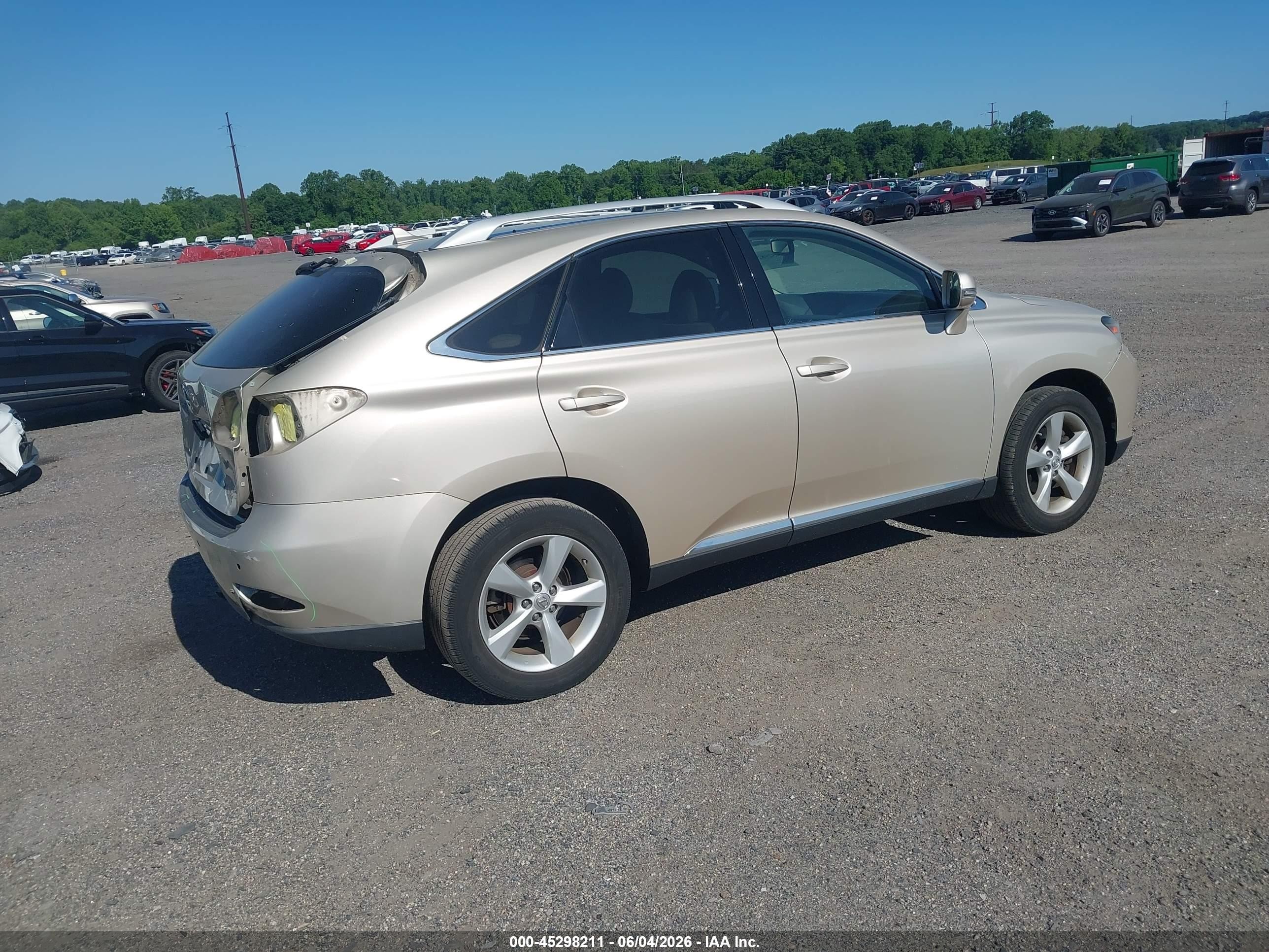 2013 Lexus Rx 350   Золотой vin: 2T2BK1BA8DC214398