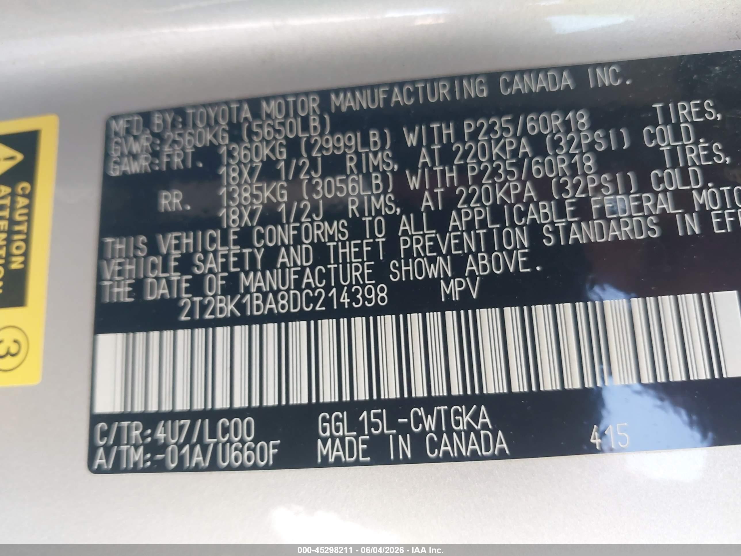2013 Lexus Rx 350   Золотой vin: 2T2BK1BA8DC214398