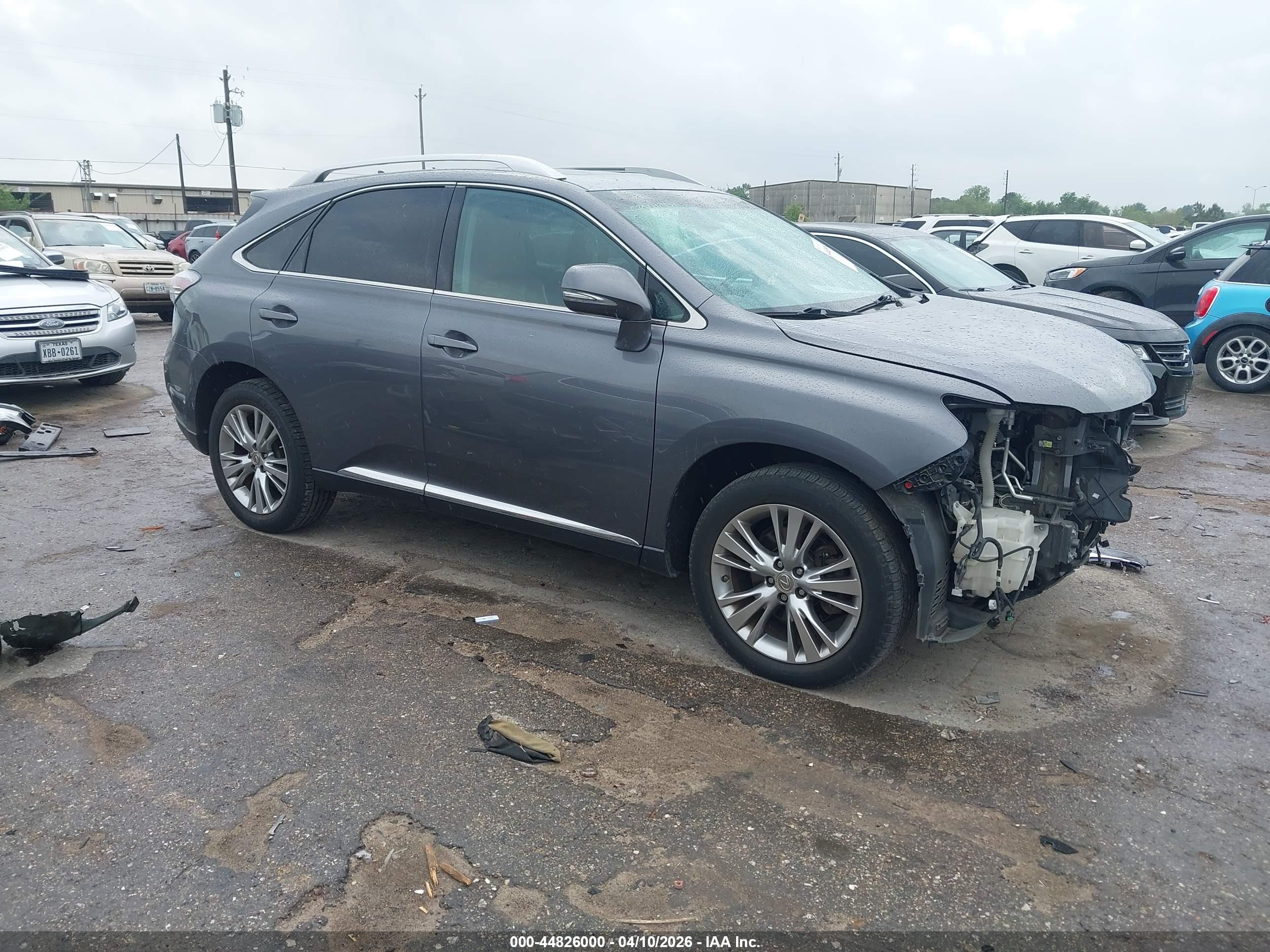 2013 Lexus Rx 350 Gray vin: 2T2BK1BA8DC224073
