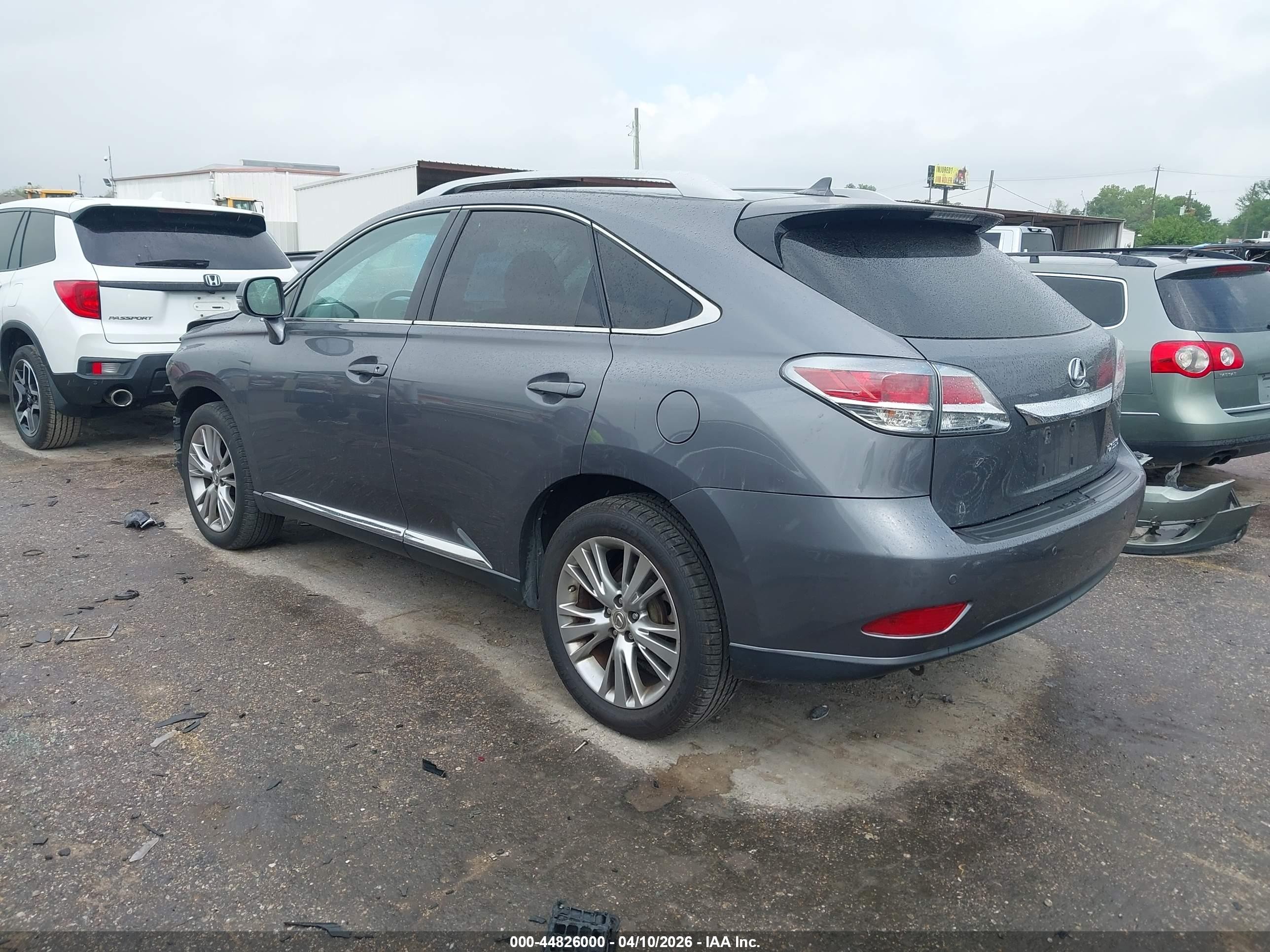 2013 Lexus Rx 350   Gray vin: 2T2BK1BA8DC224073