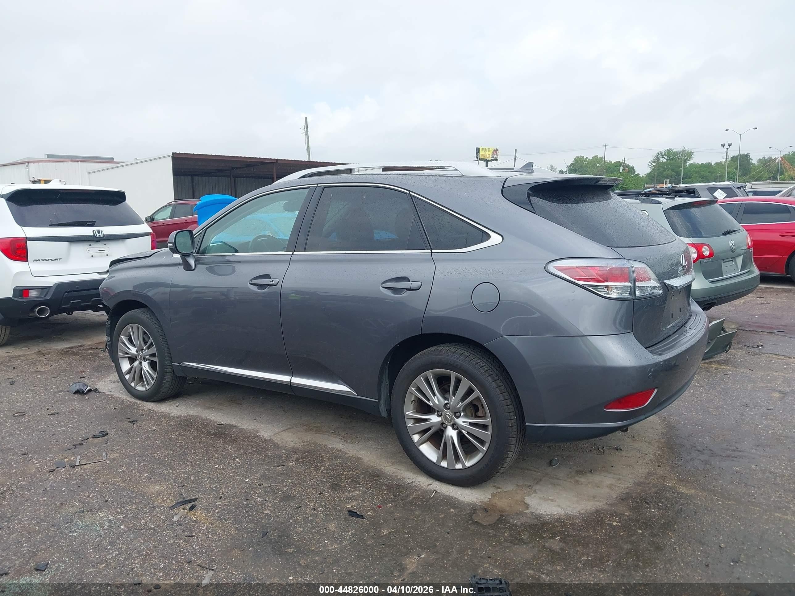 2013 Lexus Rx 350   Gray vin: 2T2BK1BA8DC224073