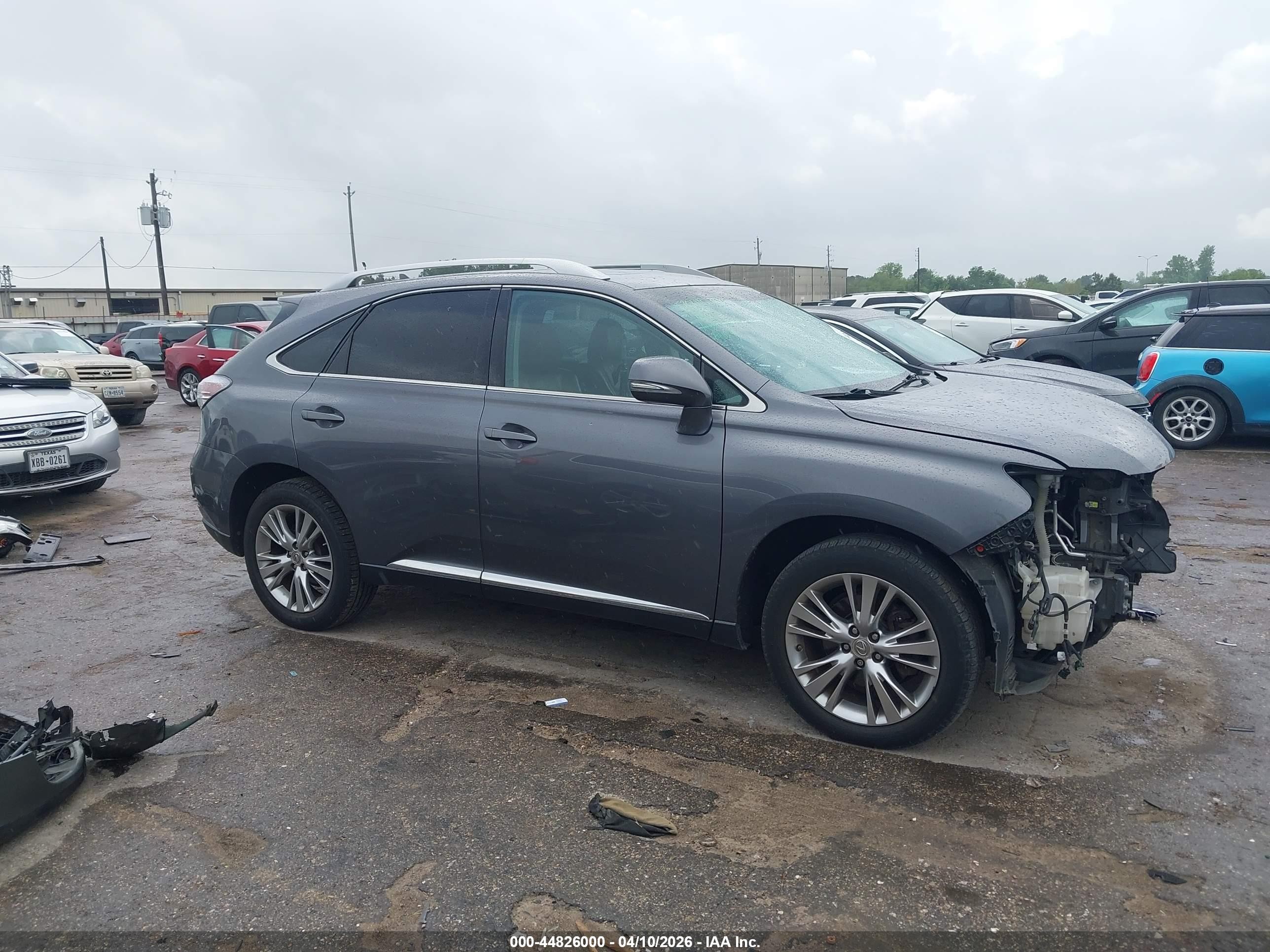 2013 Lexus Rx 350   Gray vin: 2T2BK1BA8DC224073