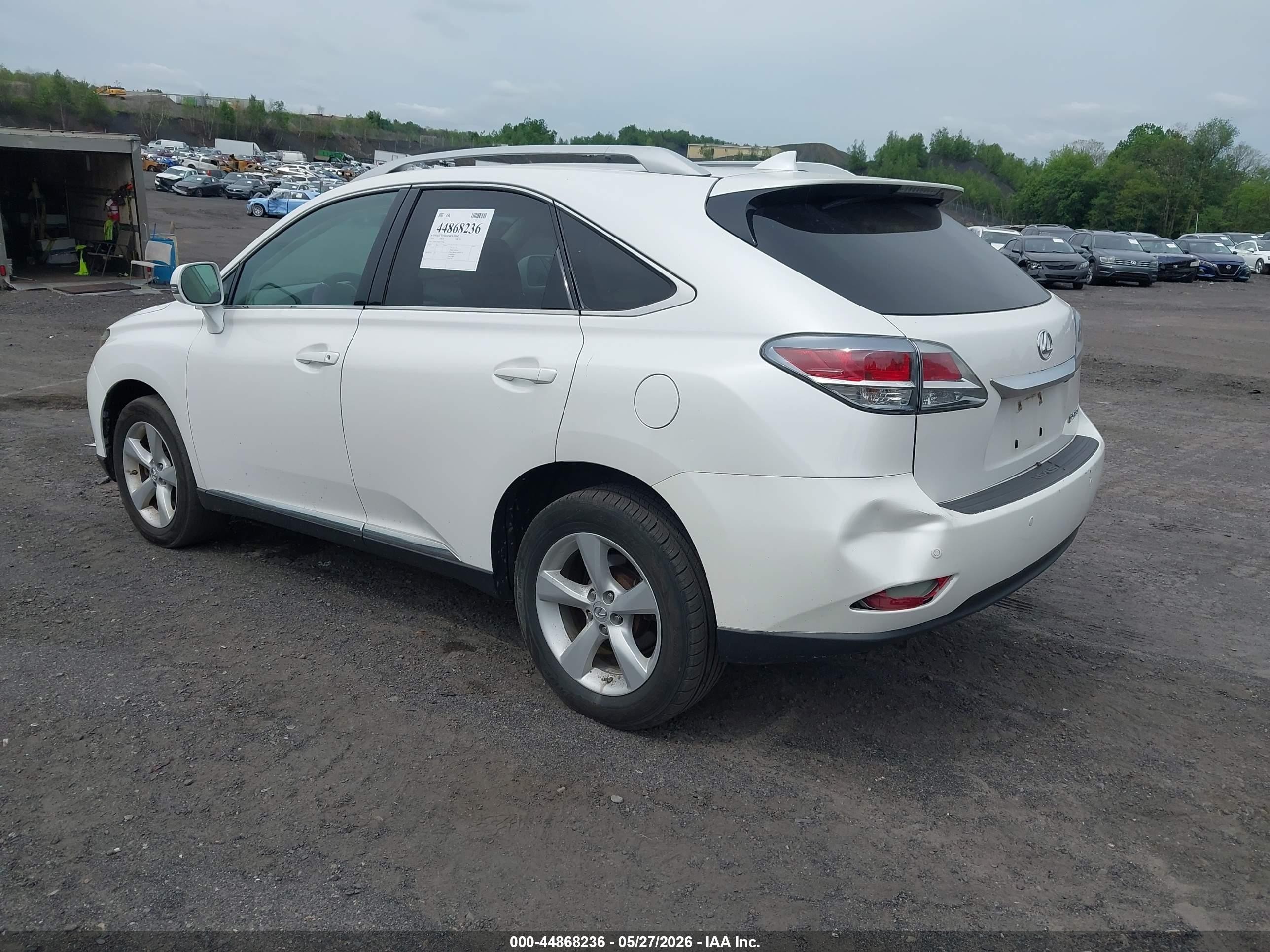 2014 Lexus Rx 350   White vin: 2T2BK1BA8EC227508