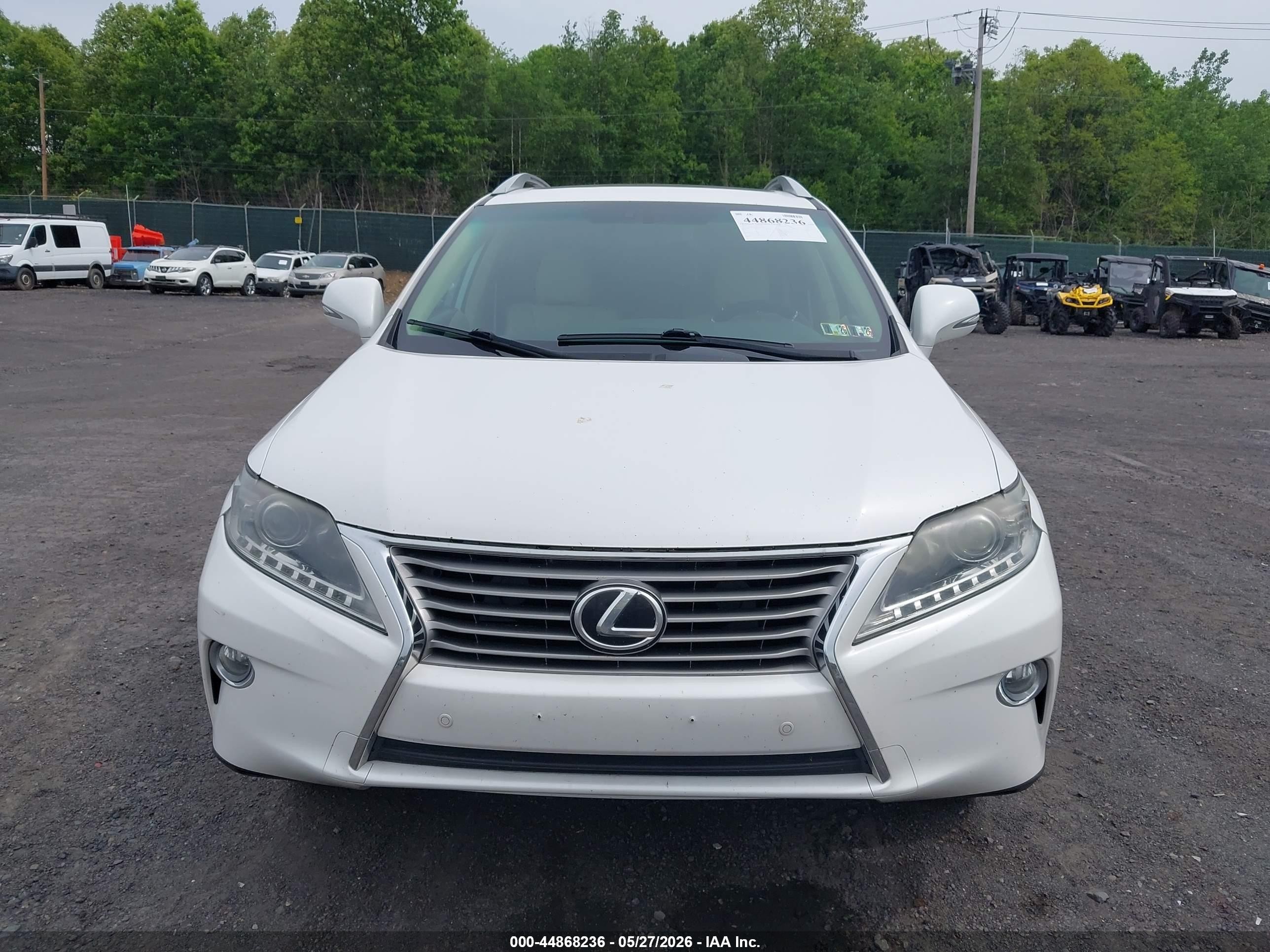 2014 Lexus Rx 350   White vin: 2T2BK1BA8EC227508