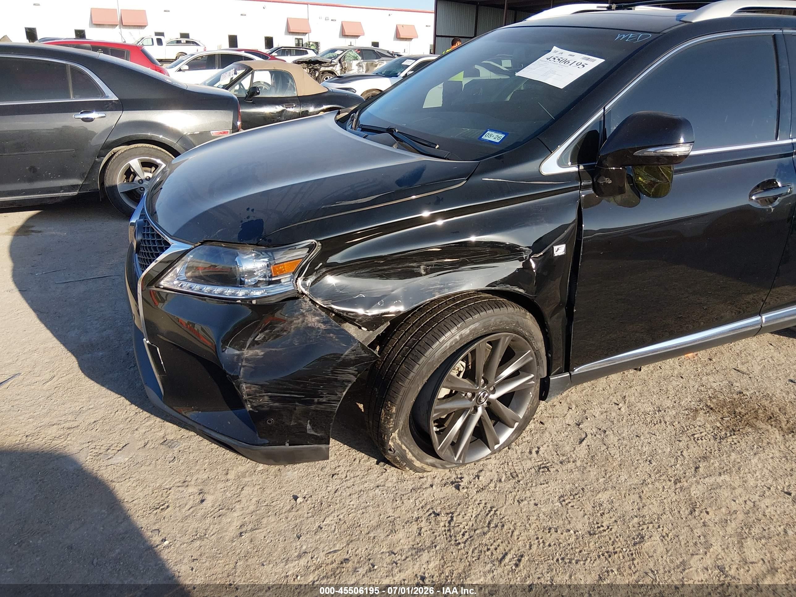 2014 Lexus Rx 350 F Sport Black vin: 2T2BK1BA8EC231333