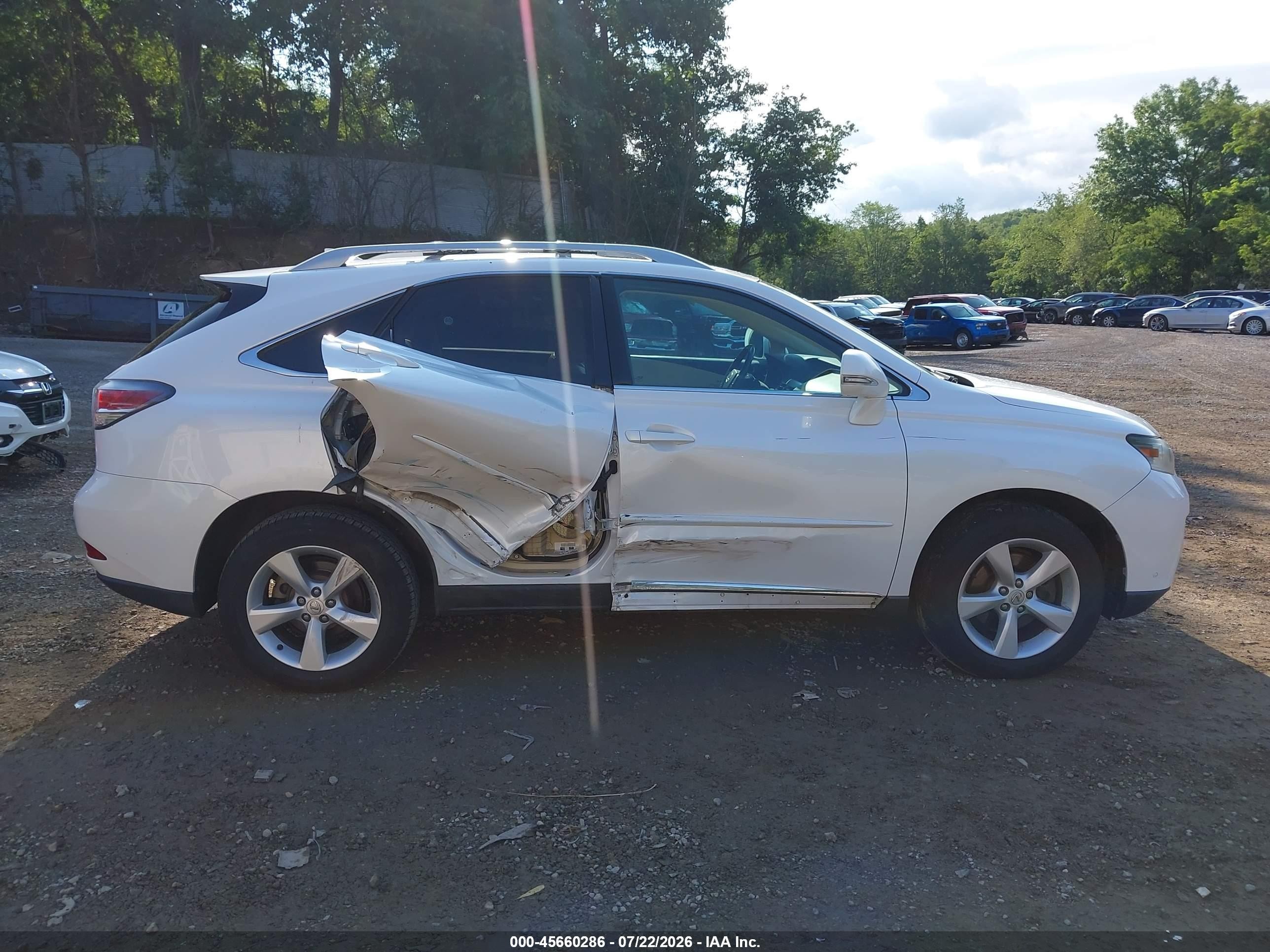 2014 Lexus Rx 350   White vin: 2T2BK1BA8EC237214