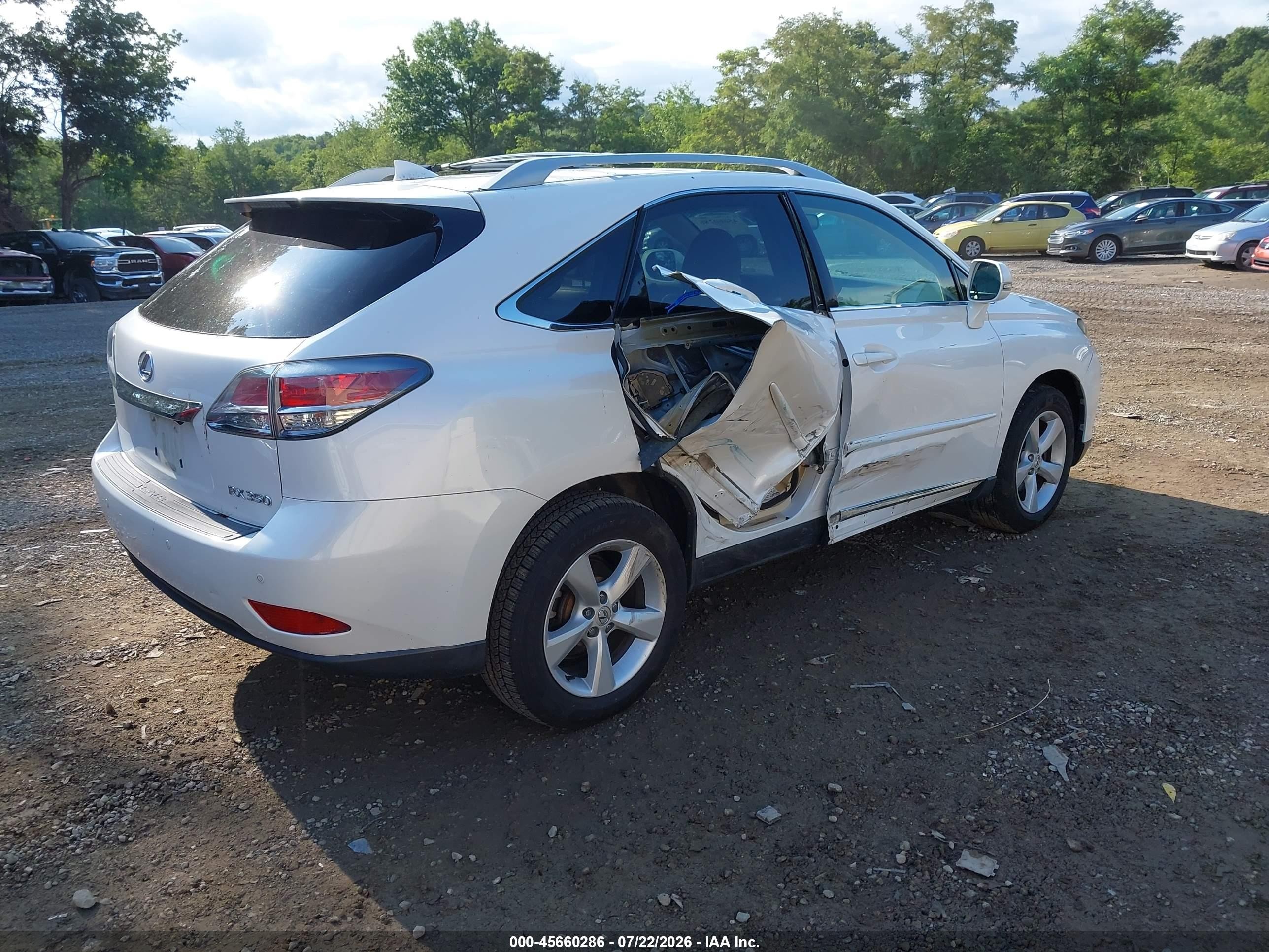 2014 Lexus Rx 350   White vin: 2T2BK1BA8EC237214