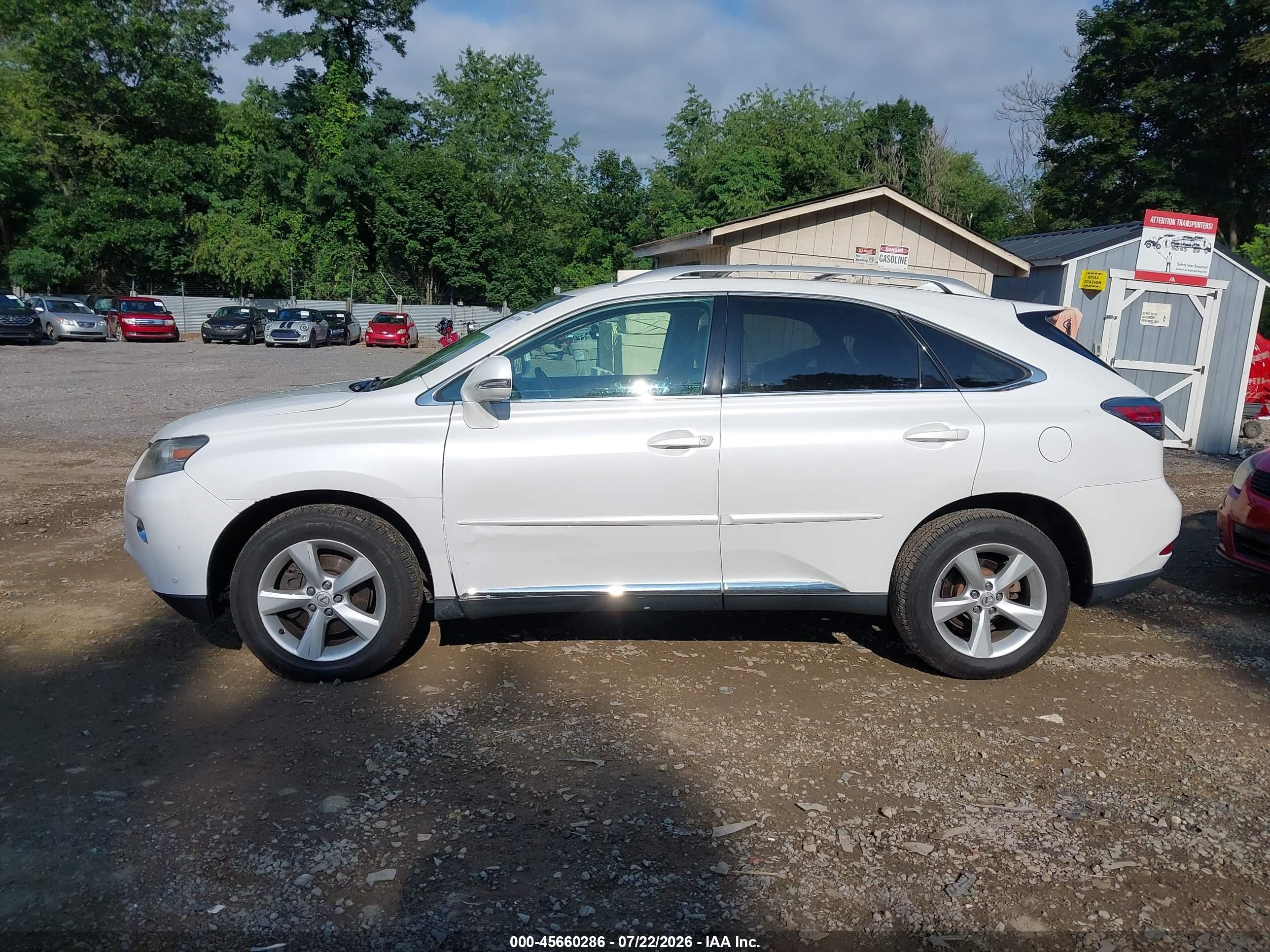 2014 Lexus Rx 350   White vin: 2T2BK1BA8EC237214