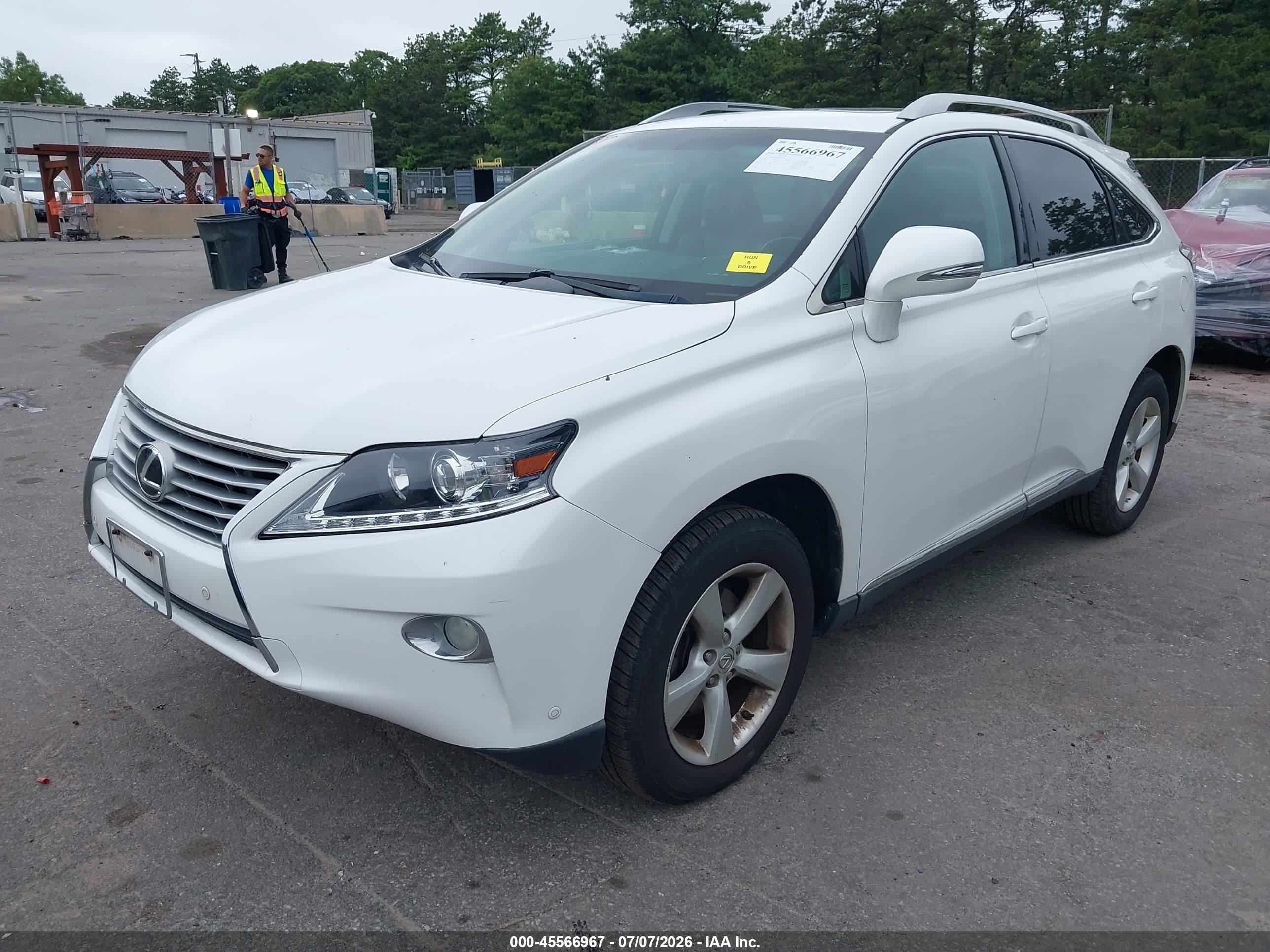 2014 Lexus Rx 350   White vin: 2T2BK1BA8EC240906