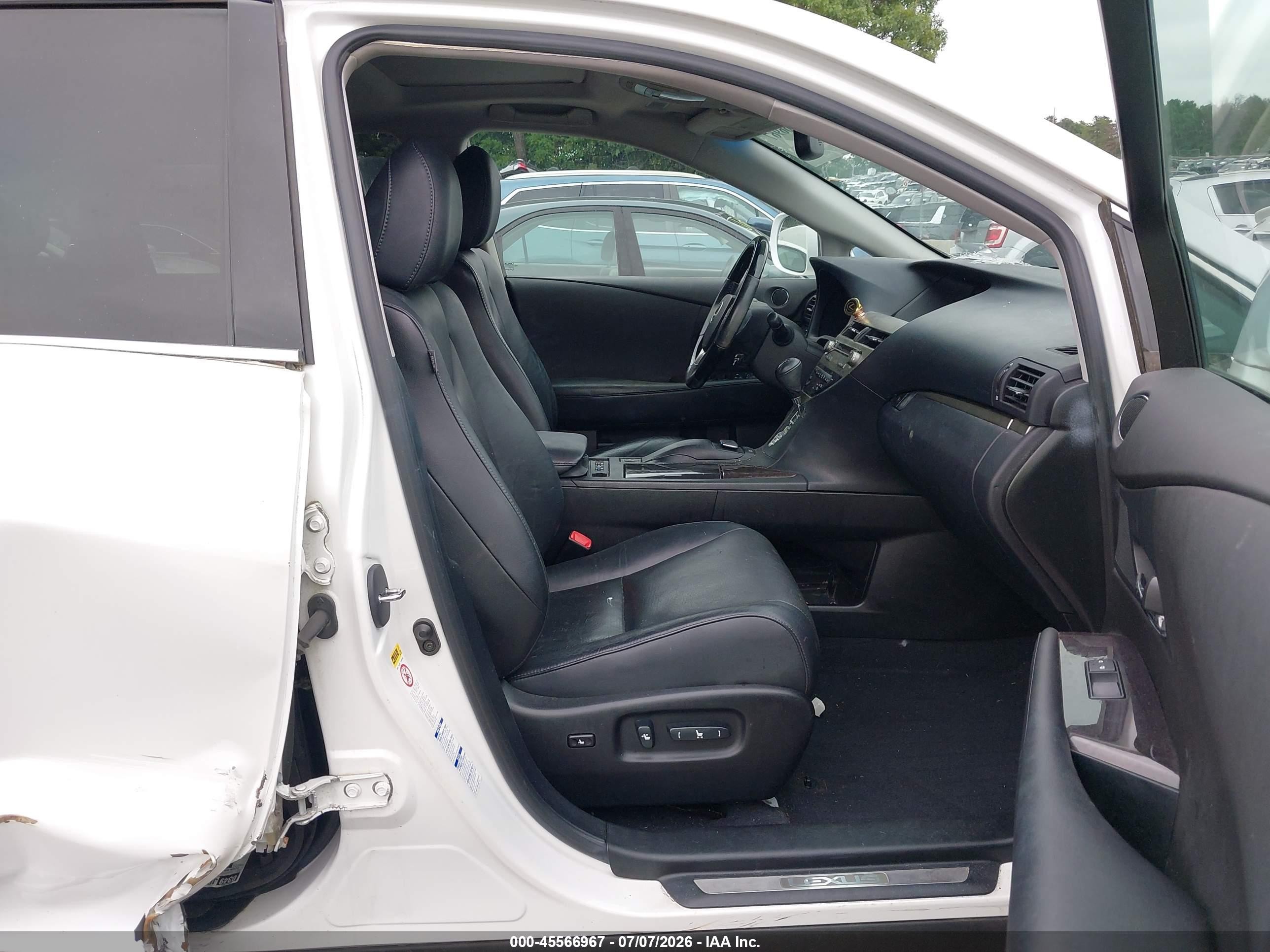2014 Lexus Rx 350   White vin: 2T2BK1BA8EC240906