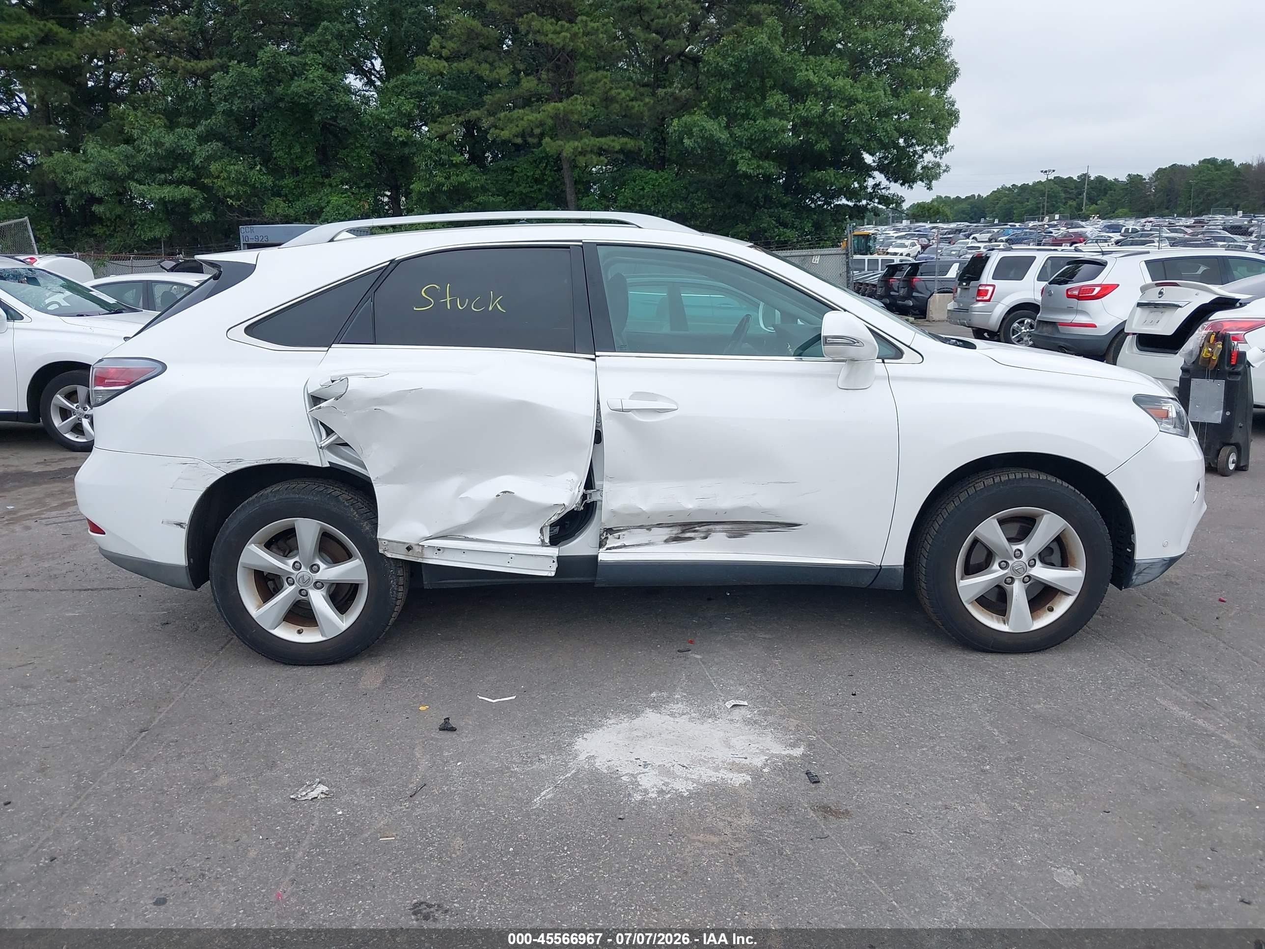 2014 Lexus Rx 350   White vin: 2T2BK1BA8EC240906