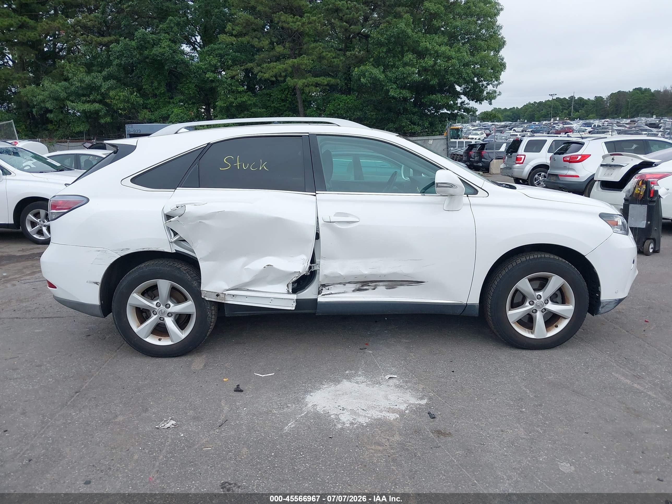 2014 Lexus Rx 350   White vin: 2T2BK1BA8EC240906