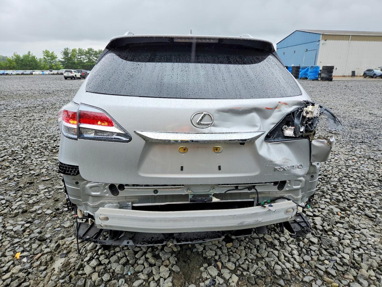 2014 Lexus Rx 350 Base Silver vin: 2T2BK1BA8EC242669