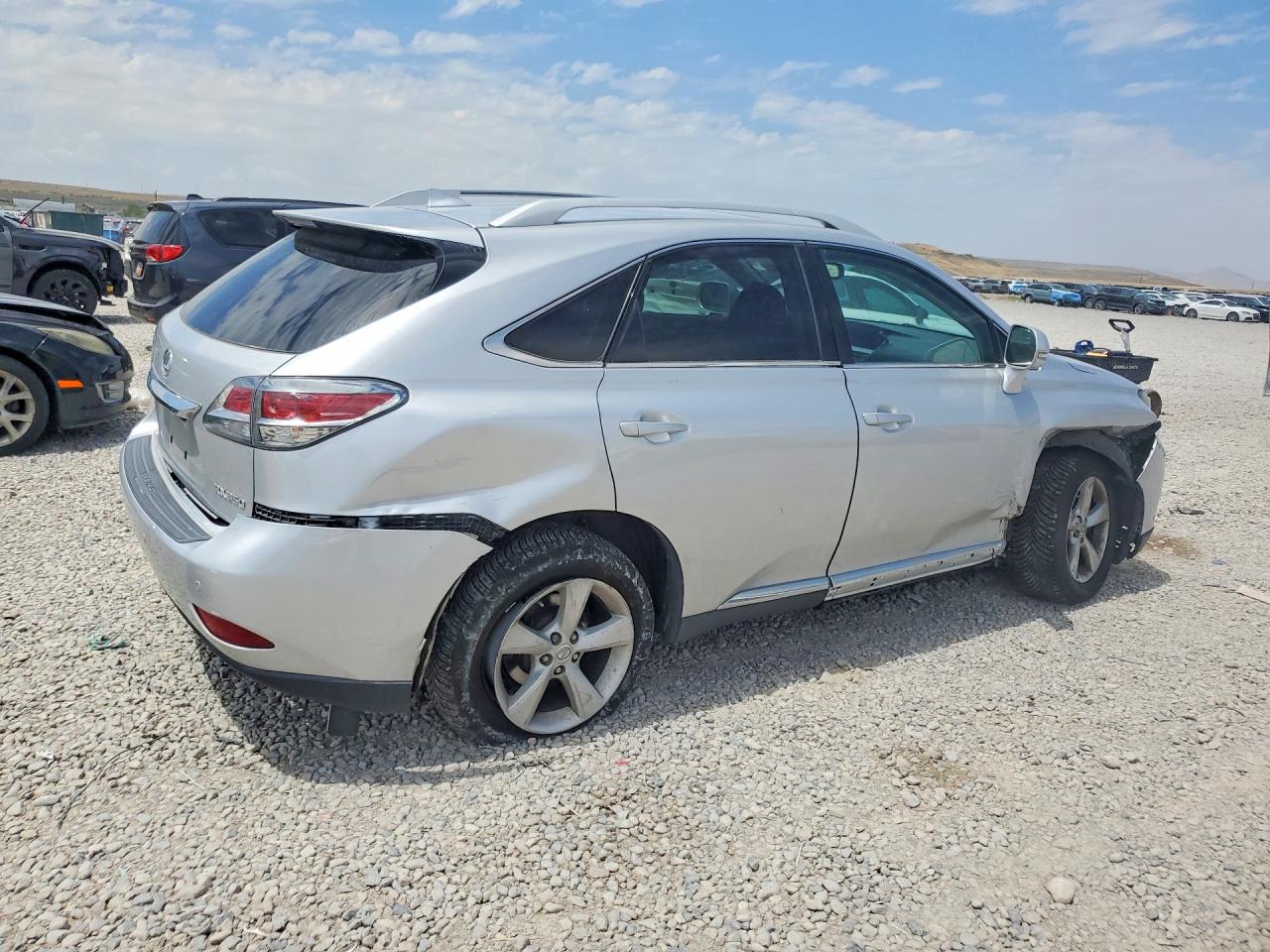 2015 Lexus Rx 350 Base Silver vin: 2T2BK1BA8FC276676