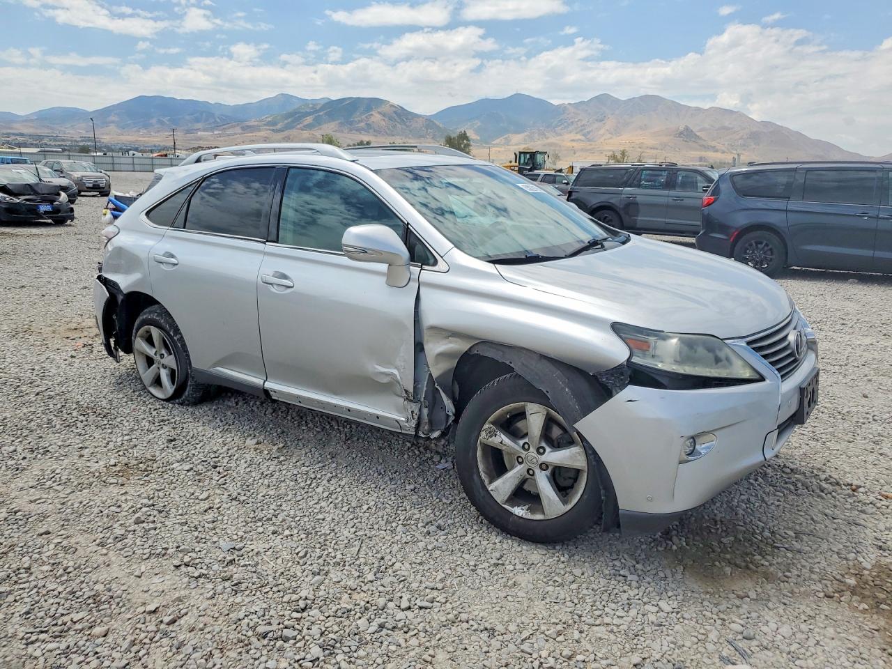2015 Lexus Rx 350 Base Silver vin: 2T2BK1BA8FC276676