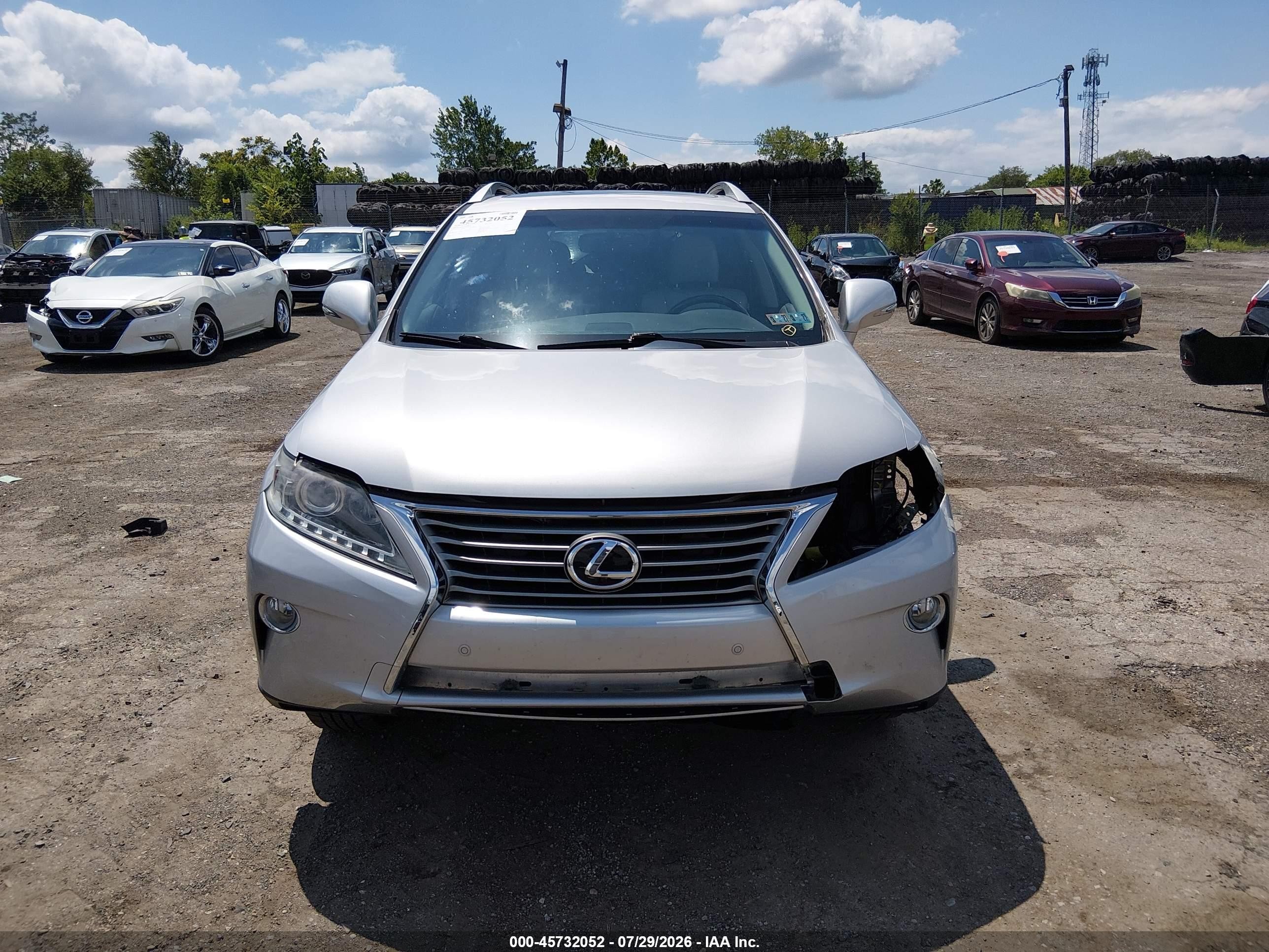 2015 Lexus Rx 350   Silver vin: 2T2BK1BA8FC288715