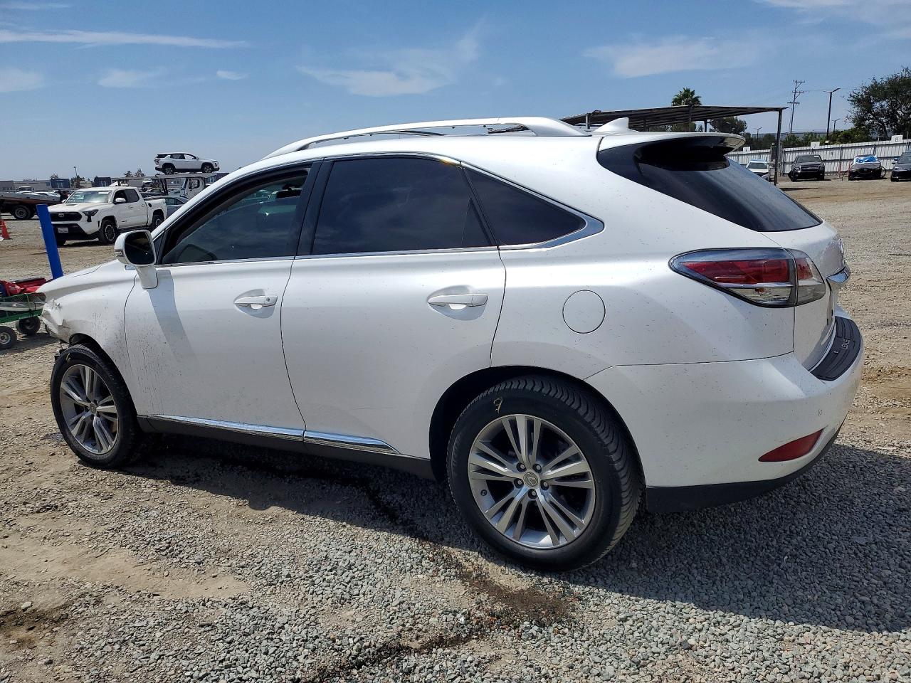 2015 Lexus Rx 350 Base White vin: 2T2BK1BA8FC288973