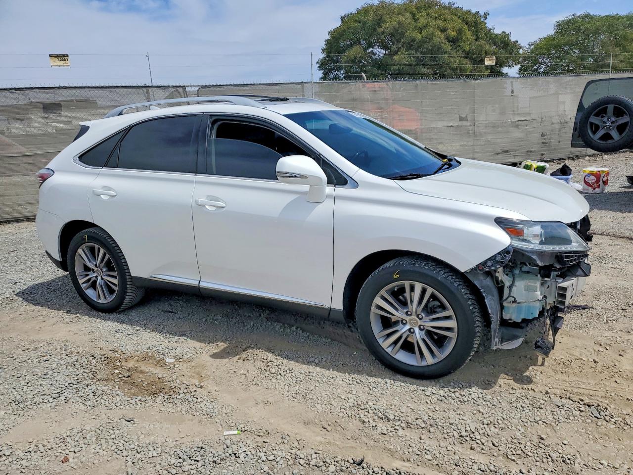 2015 Lexus Rx 350 Base White vin: 2T2BK1BA8FC288973