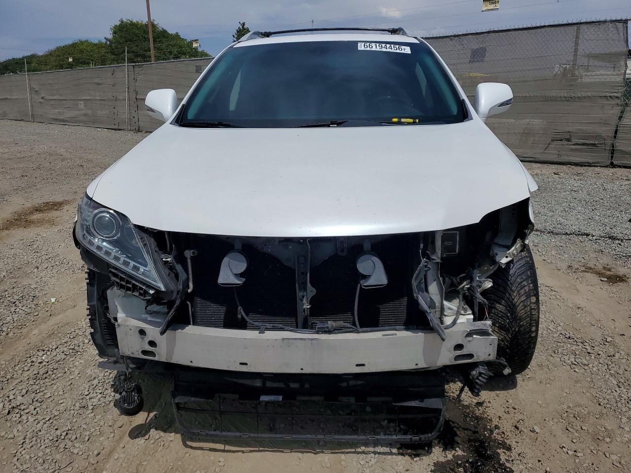 2015 Lexus Rx 350 Base White vin: 2T2BK1BA8FC288973