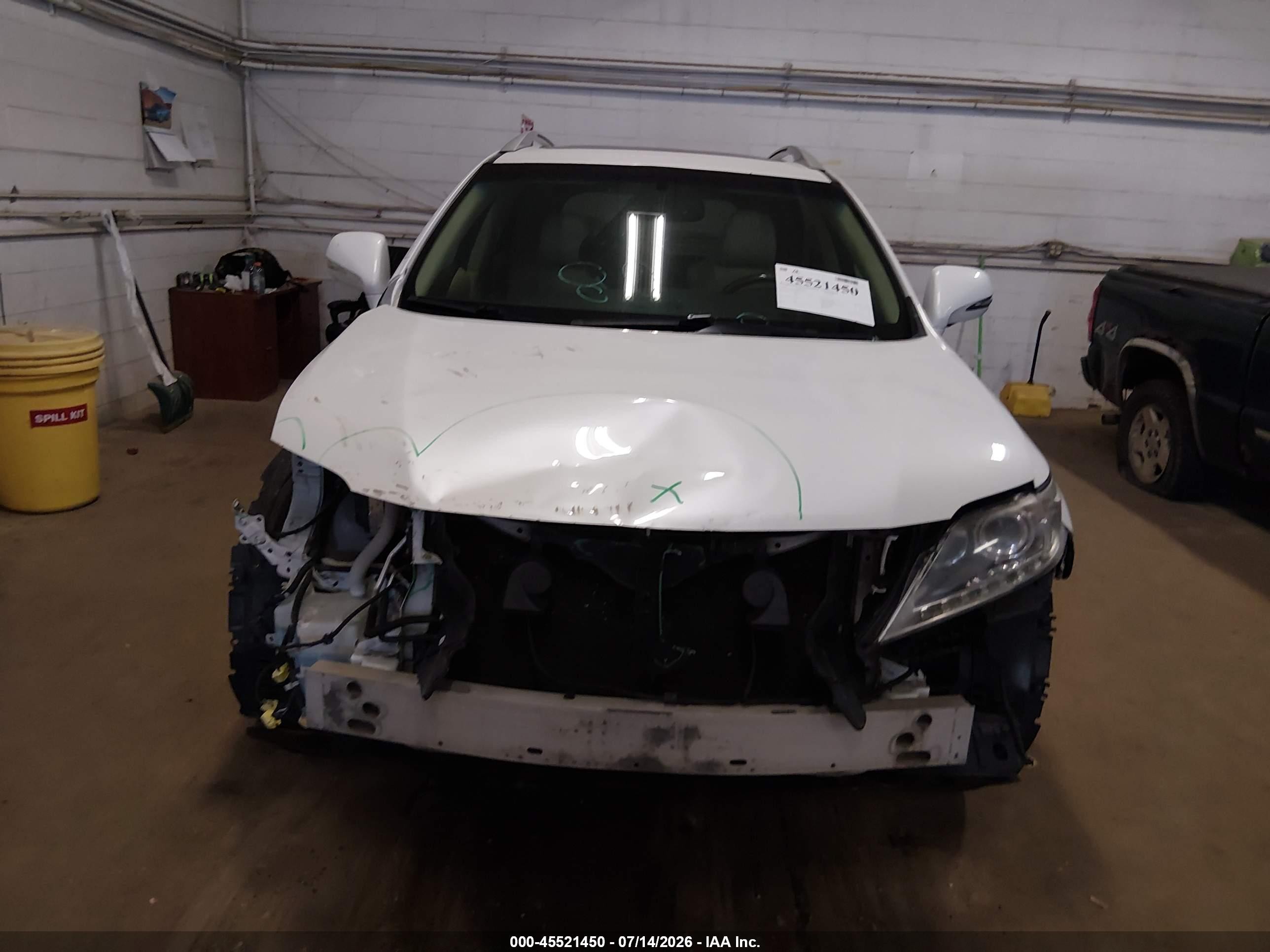 2015 Lexus Rx 350 White vin: 2T2BK1BA8FC290254