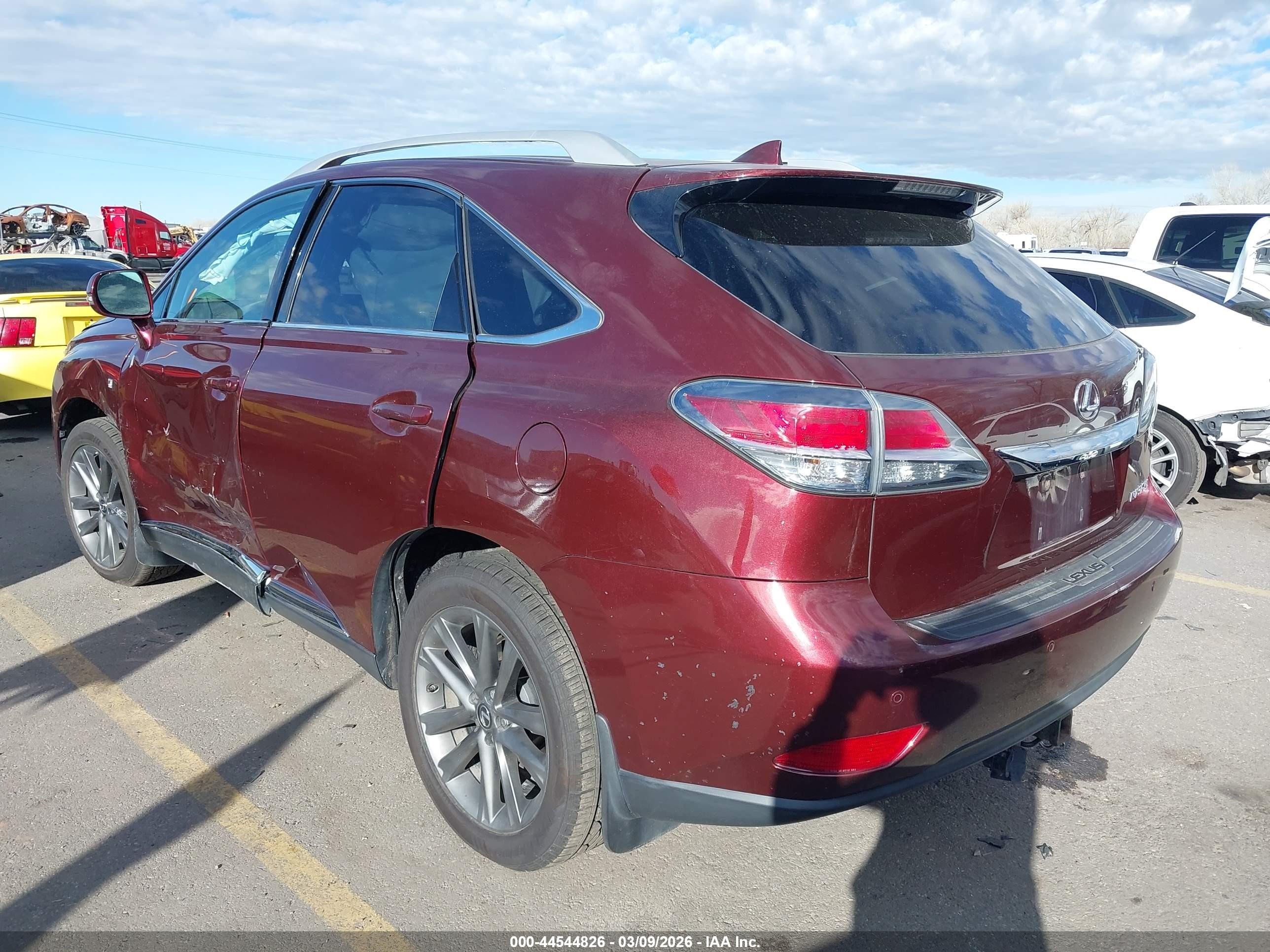 2015 Lexus Rx 350 F Sport Burgundy vin: 2T2BK1BA8FC295874